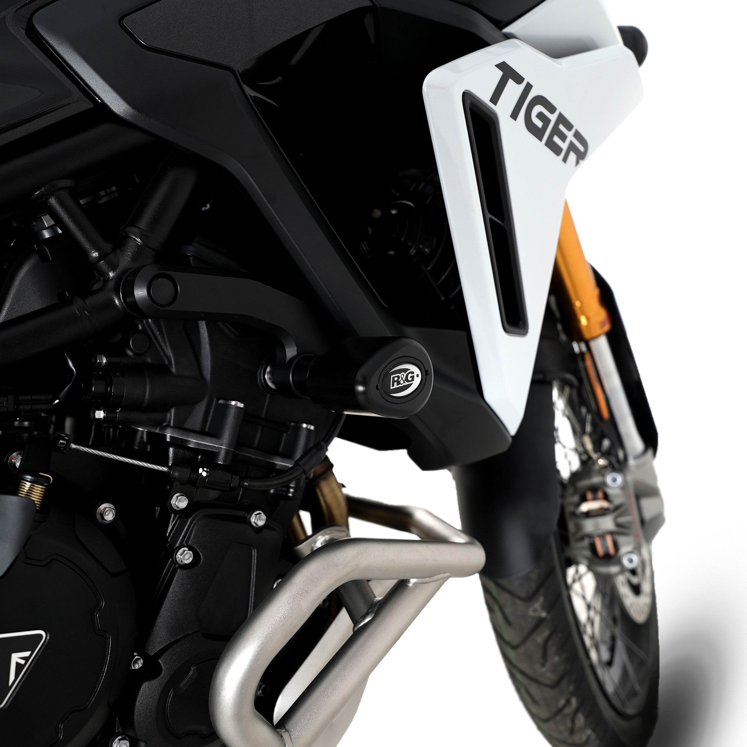 Crash Protectors - Aero Style for Triumph Tiger 900 / GT (PRO)'24- / Rally (PRO) '24- & Tiger 850 Sport '24- (NON-DRILL) Secondary image