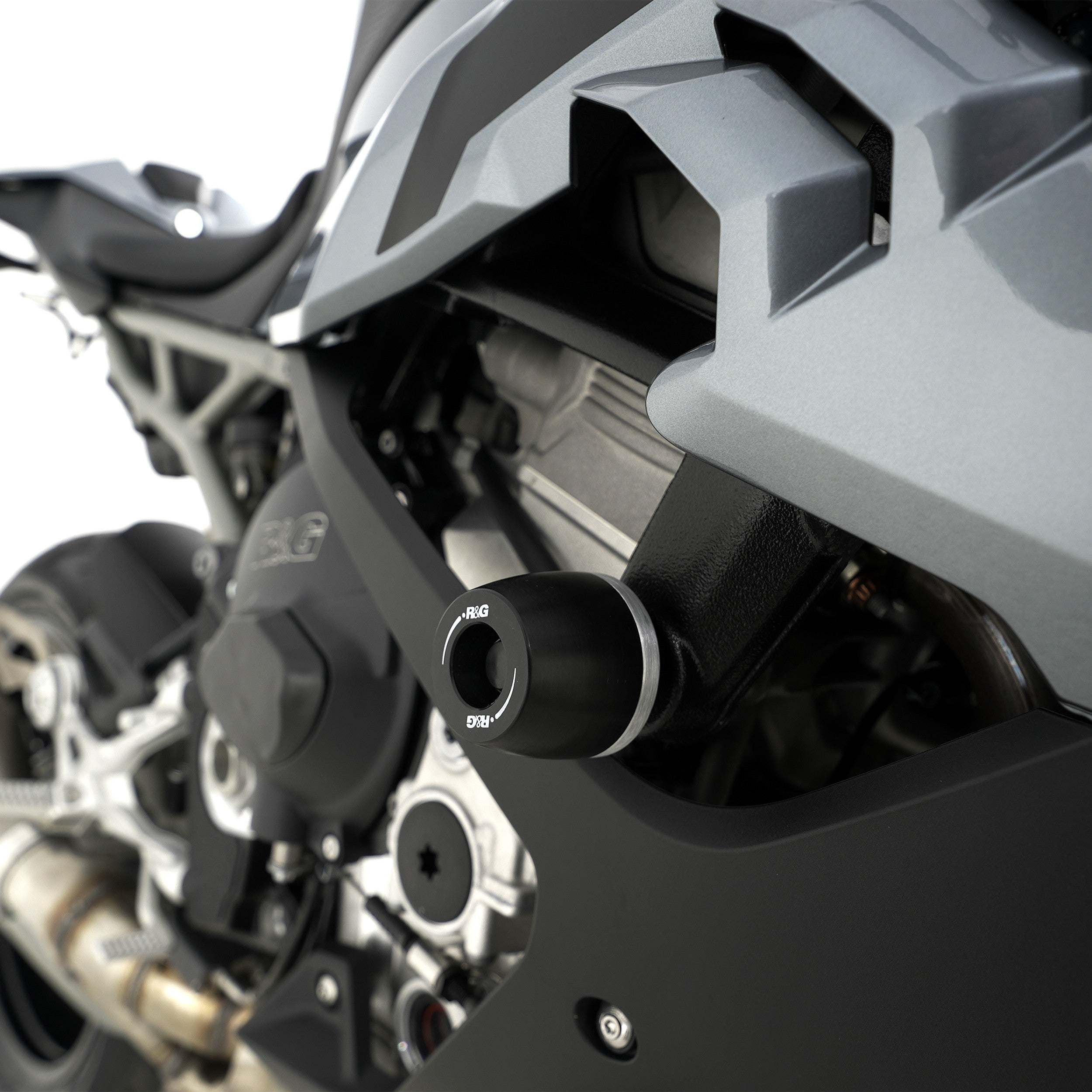 APEX Crash Protectors for the BMW M1000R '23-'24 and S1000RR '23- (Symmetrical, Non drill kit)