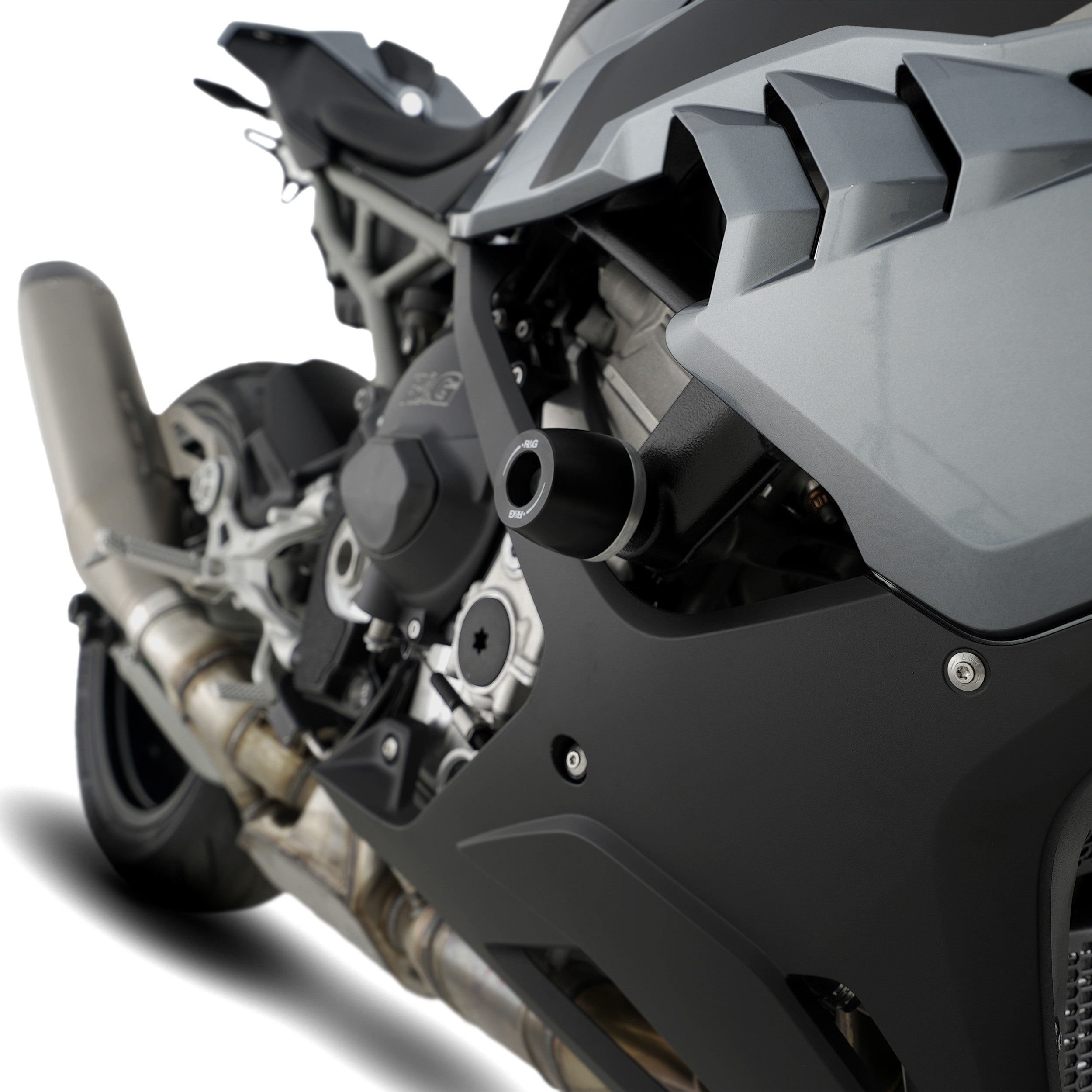 APEX Crash Protectors for the BMW M1000R '23-'24 and S1000RR '23- (Symmetrical, Non drill kit) Main image