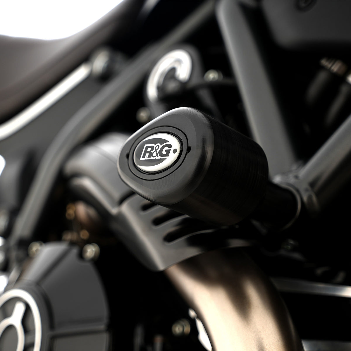 Aero Crash Protectors for Ducati Scrambler 1100 Pro '20-25 (Non-Drill)