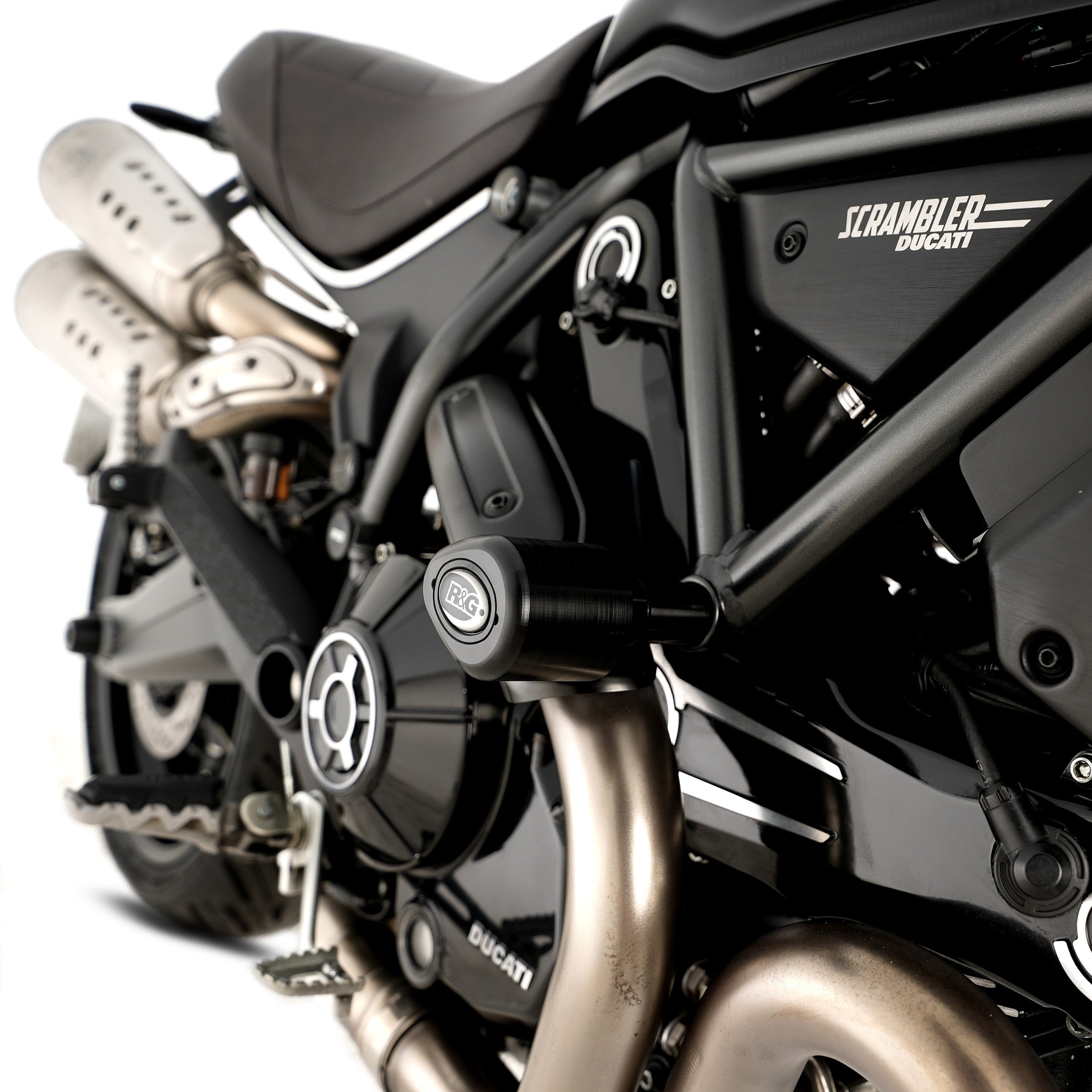 Aero Crash Protectors for Ducati Scrambler 1100 Pro '20-25 (Non-Drill) Main image