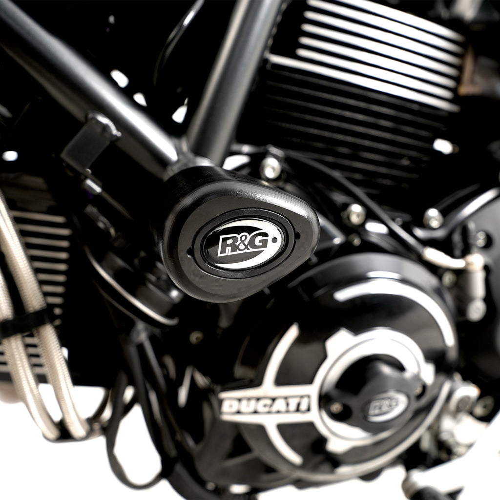 Aero Crash Protectors for Ducati Scrambler 1100 Pro '20-25 (Non-Drill)