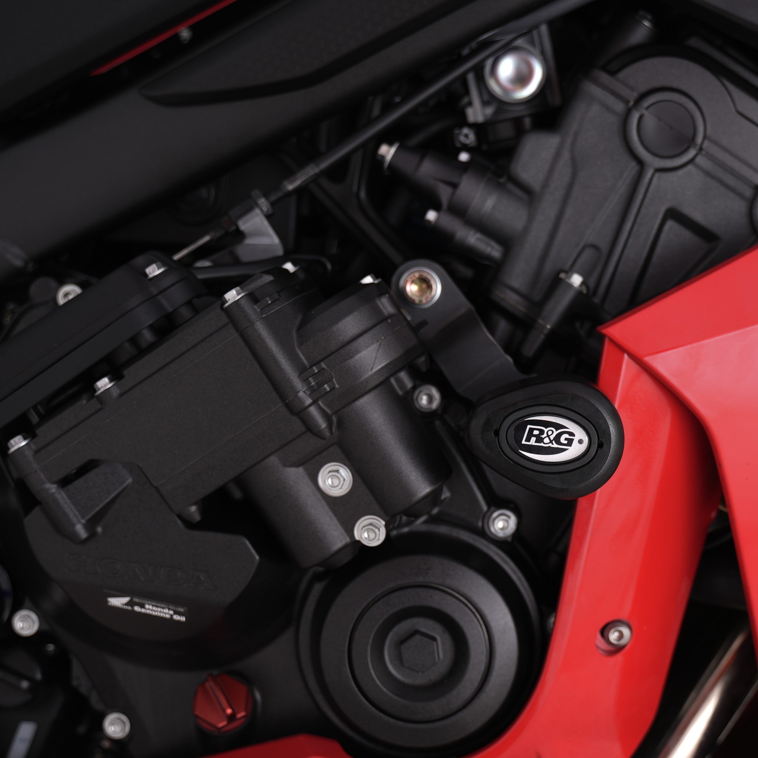 Crash Protectors - Aero Style for the Honda CBR650R '24- E-Clutch only.