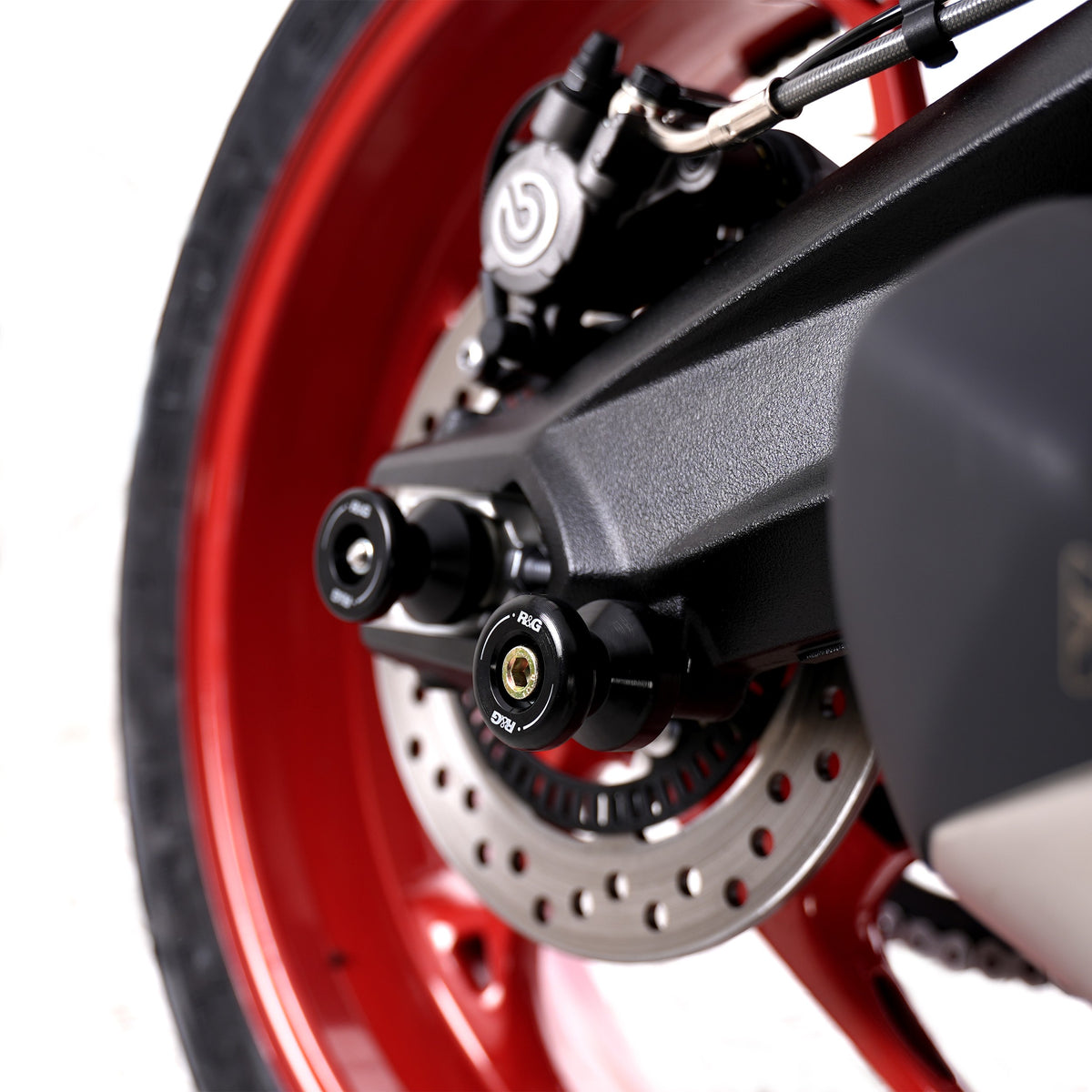Cotton Reels for BMW S1000RR '23-, S1000R '23- , HP4 & M1000R '23- '24, Triumph Street Triple '13-,R/RS 765 '17-/ Street Triple S 765 '17-20 ,Street Triple 765 RX '26- & Royal Enfield Interceptor 650 '19-,Continental GT 650 '19- & S1000R, M Sport '21