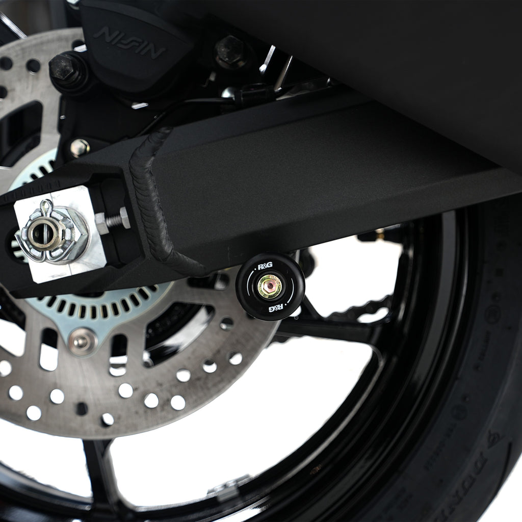 Cotton Reels for Kawasaki Z900 '17- , Z900RS '21- '24, ZH2 '20- '24 and Triumph Bonneville Bobber '17-'20 models