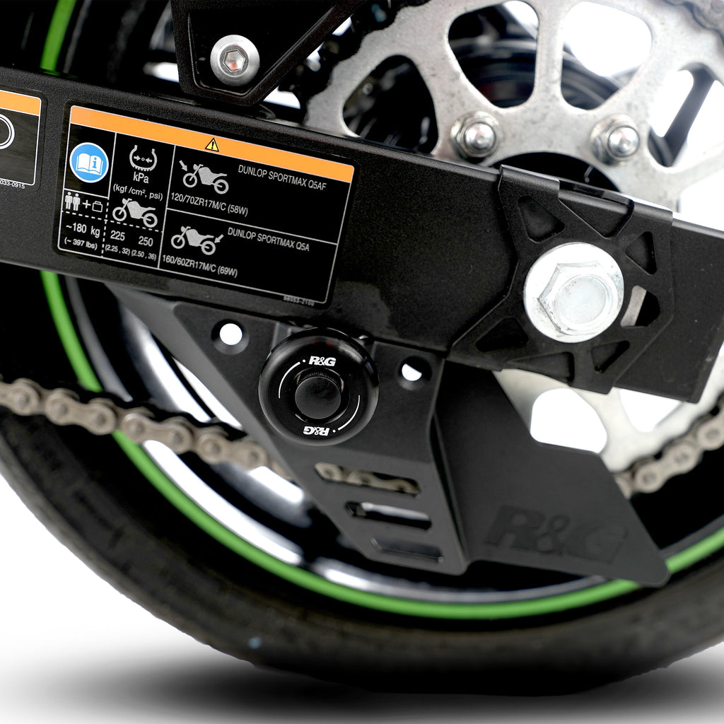 Cotton Reels for the Kawasaki Ninja 250/400 '18- & Z400/ Z250 '19-, Z500 (Ninja) '24-,  Ninja 7 Hybrid HEV / Z 7 Hybrid HEV  '24-