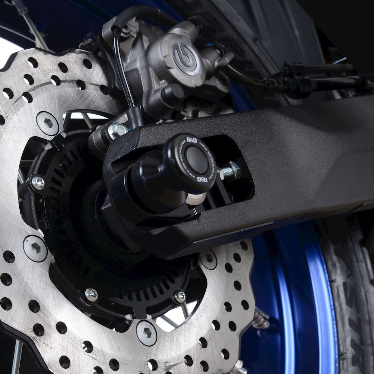 Cotton Reels for the Yamaha Tracer 7(GT) '25-, Tenere World Rally(T7) '23-, Tenere 700 '19-, MT/FZ-09 '13-'16, XSR900 '16-'21, Tracer/FJ-09 '16-, 900 GT '18-, Tenere 700 World Raid '22- & Tenere 700 Rally '21- '24 (Offset) Main image