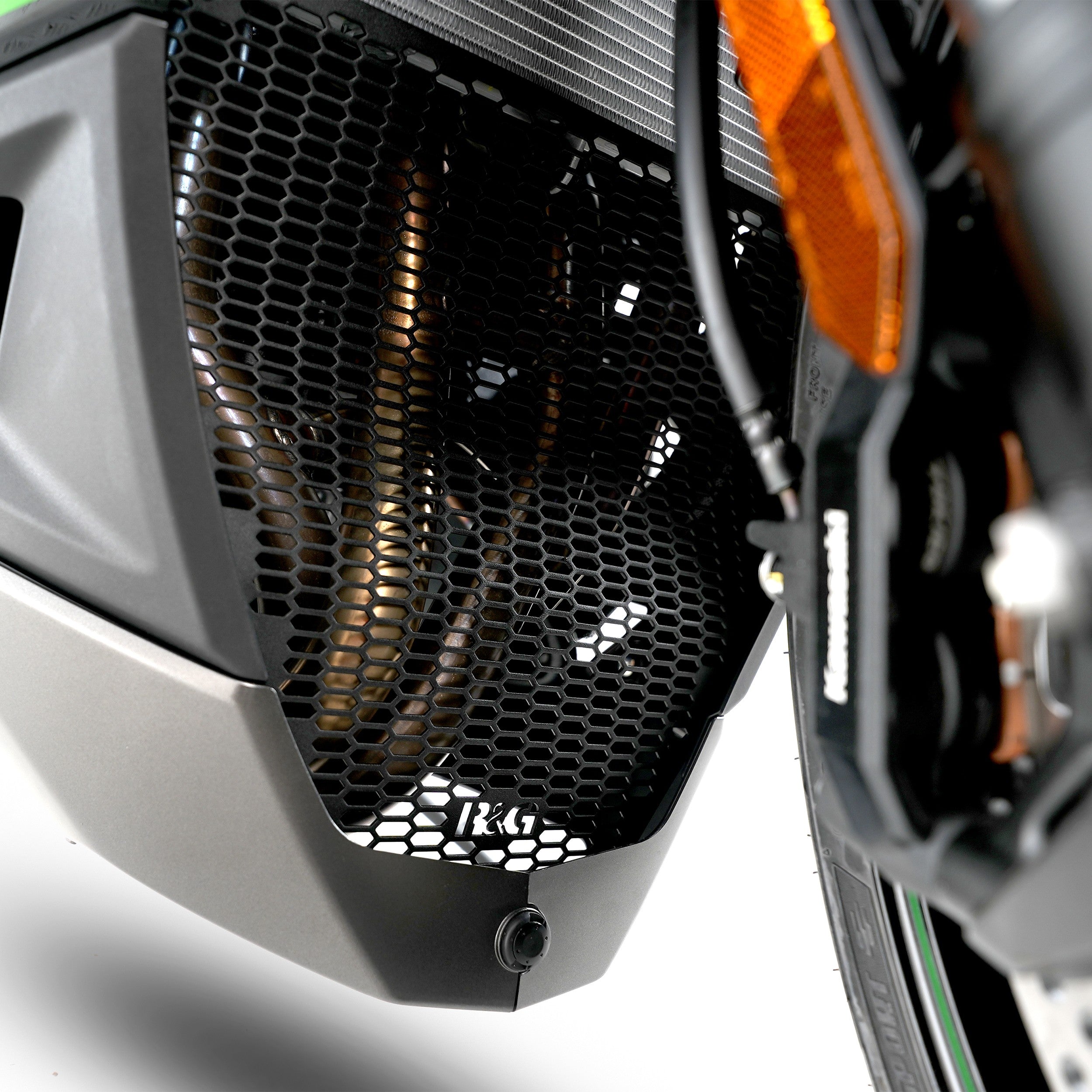 Pro Downpipe Grille for the Kawasaki Ninja 1000SX '20- & Ninja 1100SX '25-