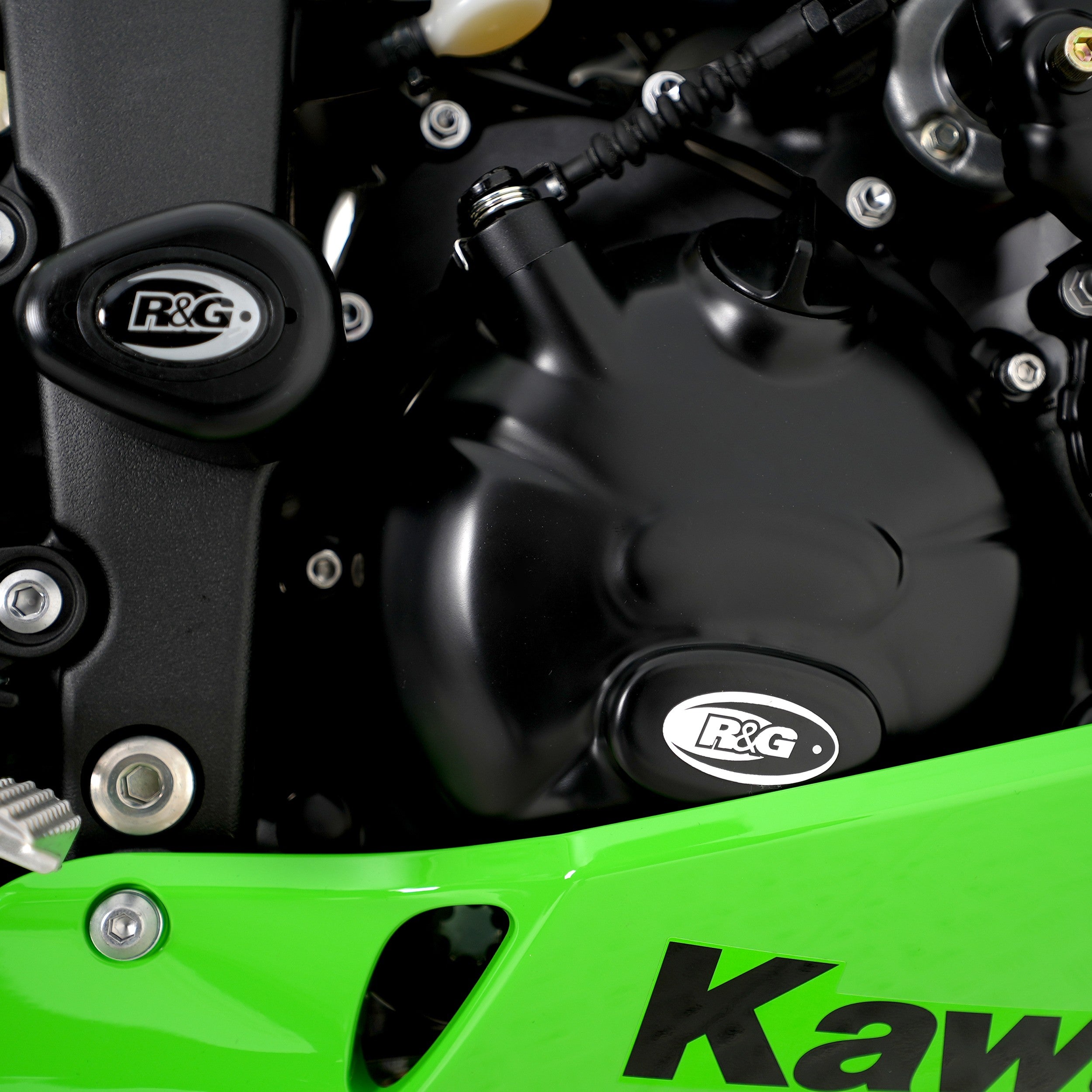 Engine Case Covers for Kawasaki ZX6-R '09-  (RHS) Secondary image