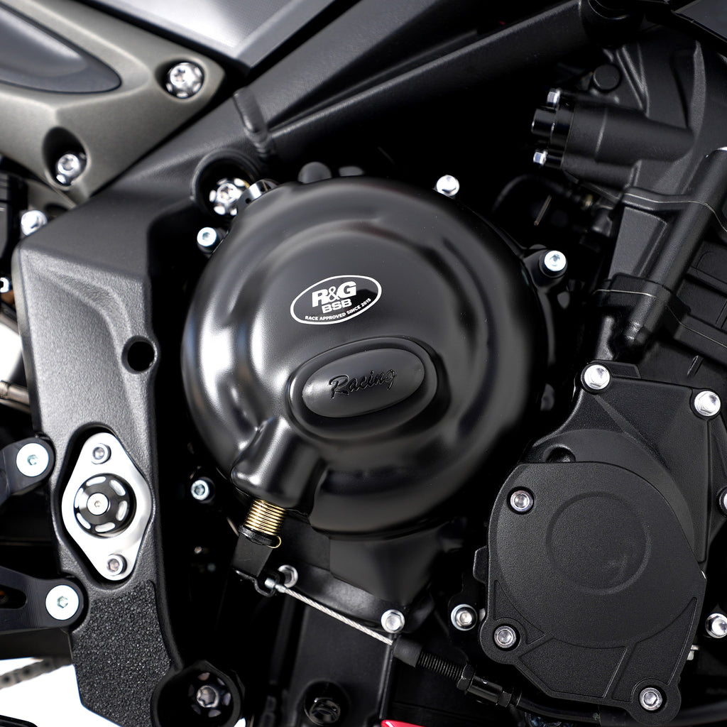 Engine Case Covers - RACE SERIES - for Triumph Street Triple R / RS 765 '17-, Street Triple 765 RX '26-, Street Triple S 765  '17-'20, Tiger Sport 800 '25-,Daytona 675 (2012 onwards), Daytona 660 '24-, Daytona Moto2™ 765 '20- & Trident 660 '21-  RHS