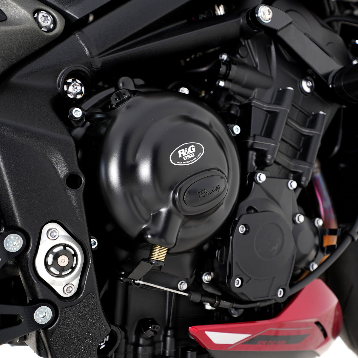 Engine Case Covers - RACE SERIES - for Triumph Street Triple R / RS 765 '17-, Street Triple 765 RX '26-, Street Triple S 765  '17-'20, Tiger Sport 800 '25-,Daytona 675 (2012 onwards), Daytona 660 '24-, Daytona Moto2™ 765 '20- & Trident 660 '21-  RHS