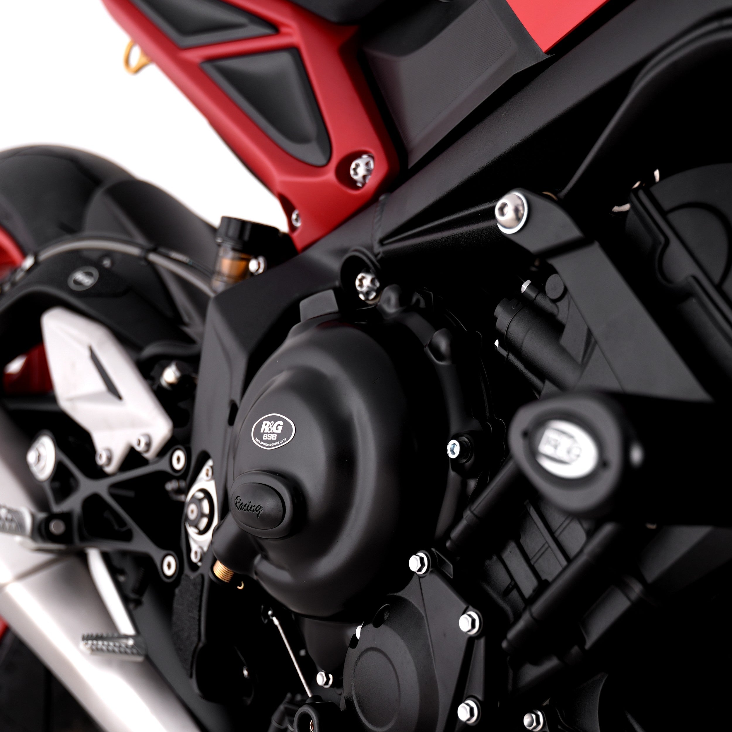 Engine Case Covers - RACE SERIES - for Triumph Street Triple R / RS 765 '17-, Street Triple 765 RX '26-, Street Triple S 765  '17-'20, Tiger Sport 800 '25-,Daytona 675 (2012 onwards), Daytona 660 '24-, Daytona Moto2™ 765 '20- & Trident 660 '21-  RHS Main image