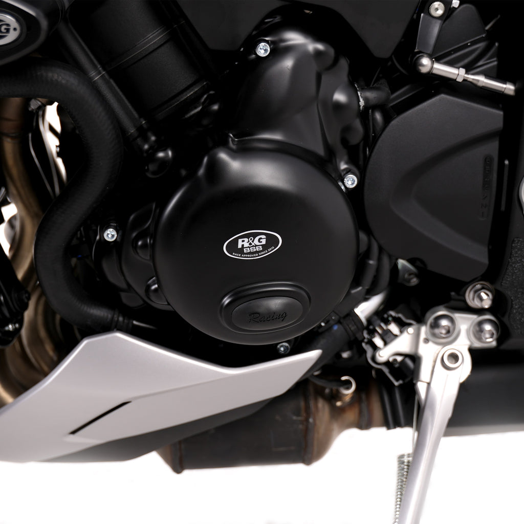 Engine Case Covers - RACE SERIES - for Triumph Daytona 675 ('13-), Street Triple '14- (Not RX) -, Street Triple R /RS 765 '17-, Street Triple 765 RX '26-, Tiger Sport 800 '25- & Triumph Daytona Moto2™ 765 '20- LHS