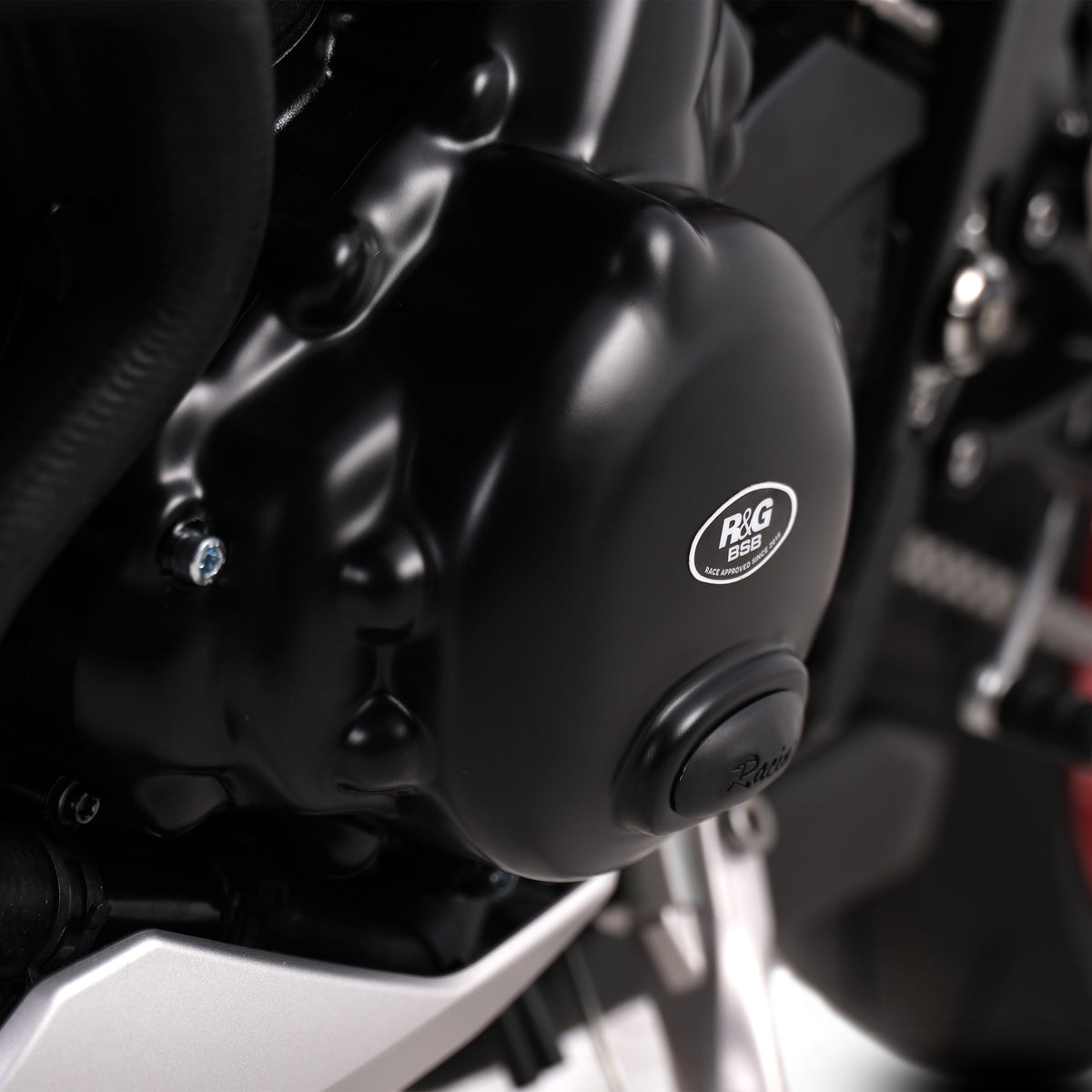 Engine Case Covers - RACE SERIES - for Triumph Daytona 675 ('13-), Street Triple '14- (Not RX) -, Street Triple R /RS 765 '17-, Street Triple 765 RX '26-, Tiger Sport 800 '25- & Triumph Daytona Moto2™ 765 '20- LHS