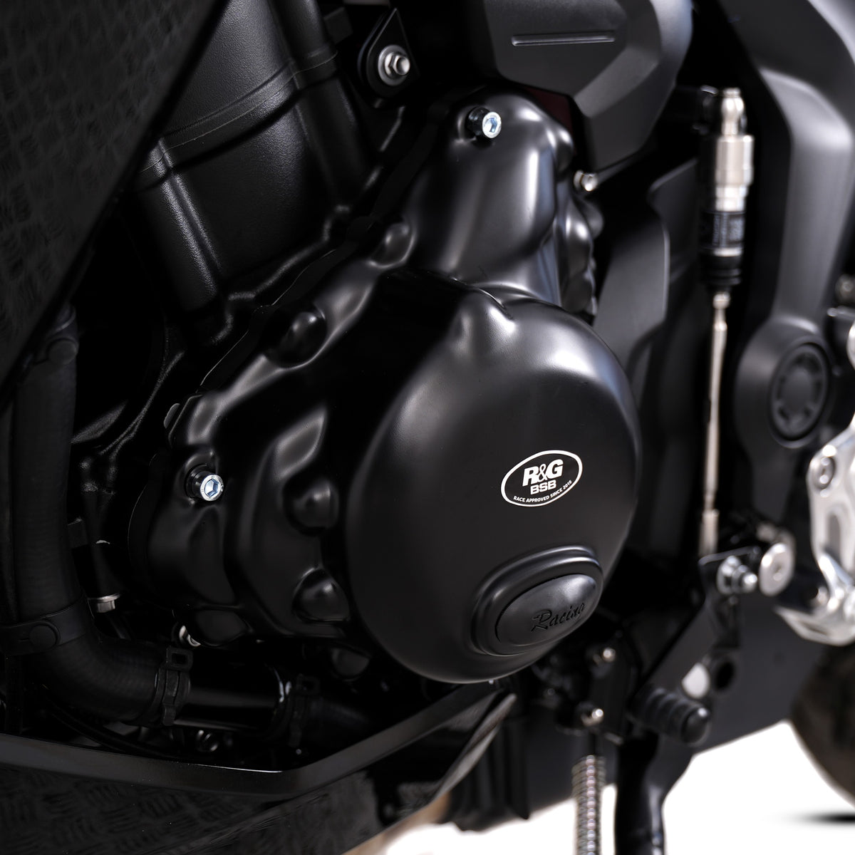 Engine Case Covers - RACE SERIES - for Triumph Daytona 675 ('13-), Street Triple '14- (Not RX) -, Street Triple R /RS 765 '17-, Street Triple 765 RX '26-, Tiger Sport 800 '25- & Triumph Daytona Moto2™ 765 '20- LHS
