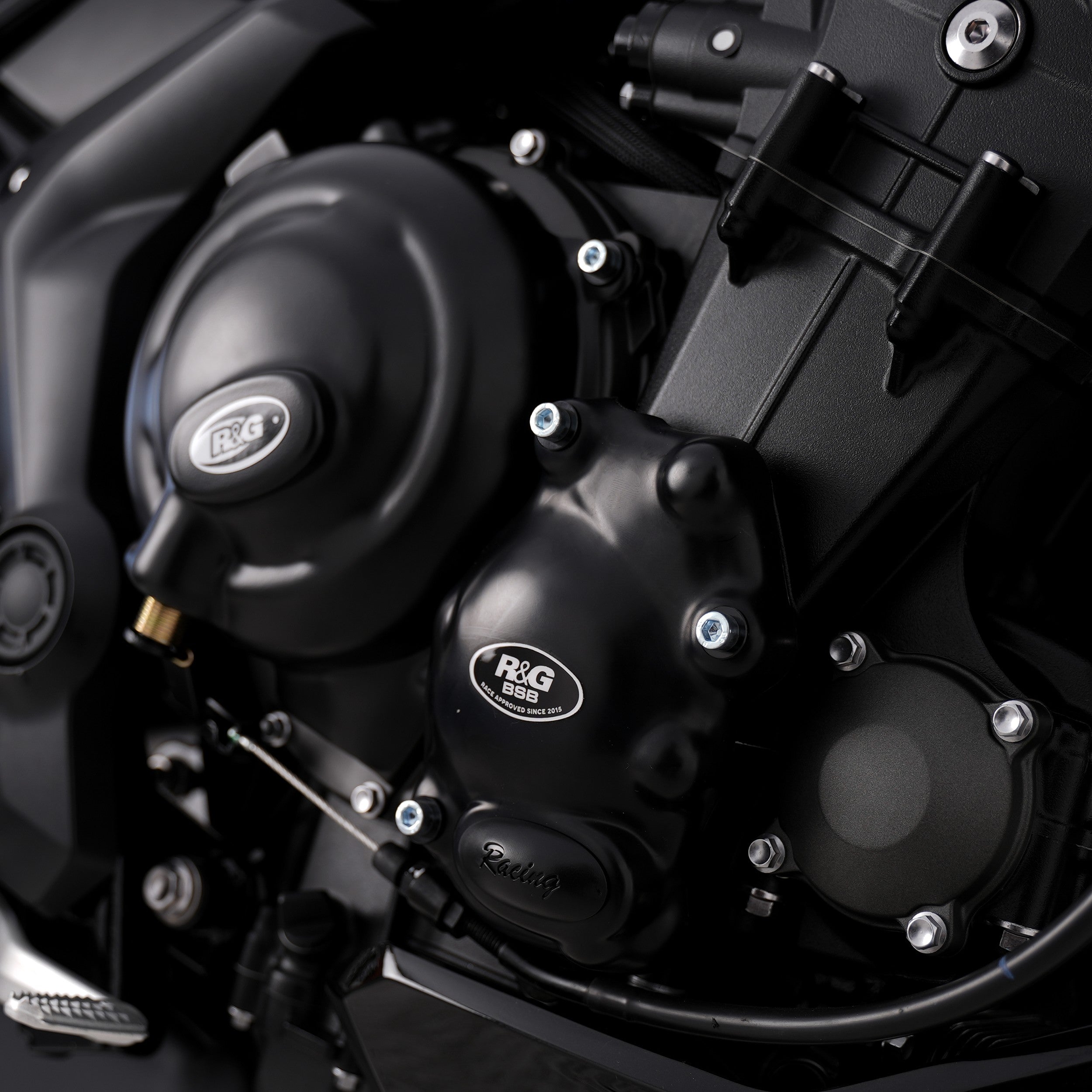 Engine Case Covers - RACE SERIES - for Triumph Daytona 675 '13-, Tiger Sport 800 '25-,Street Triple 765 RX '26- & Triumph Daytona Moto2™ 765 '20-   - RHS
