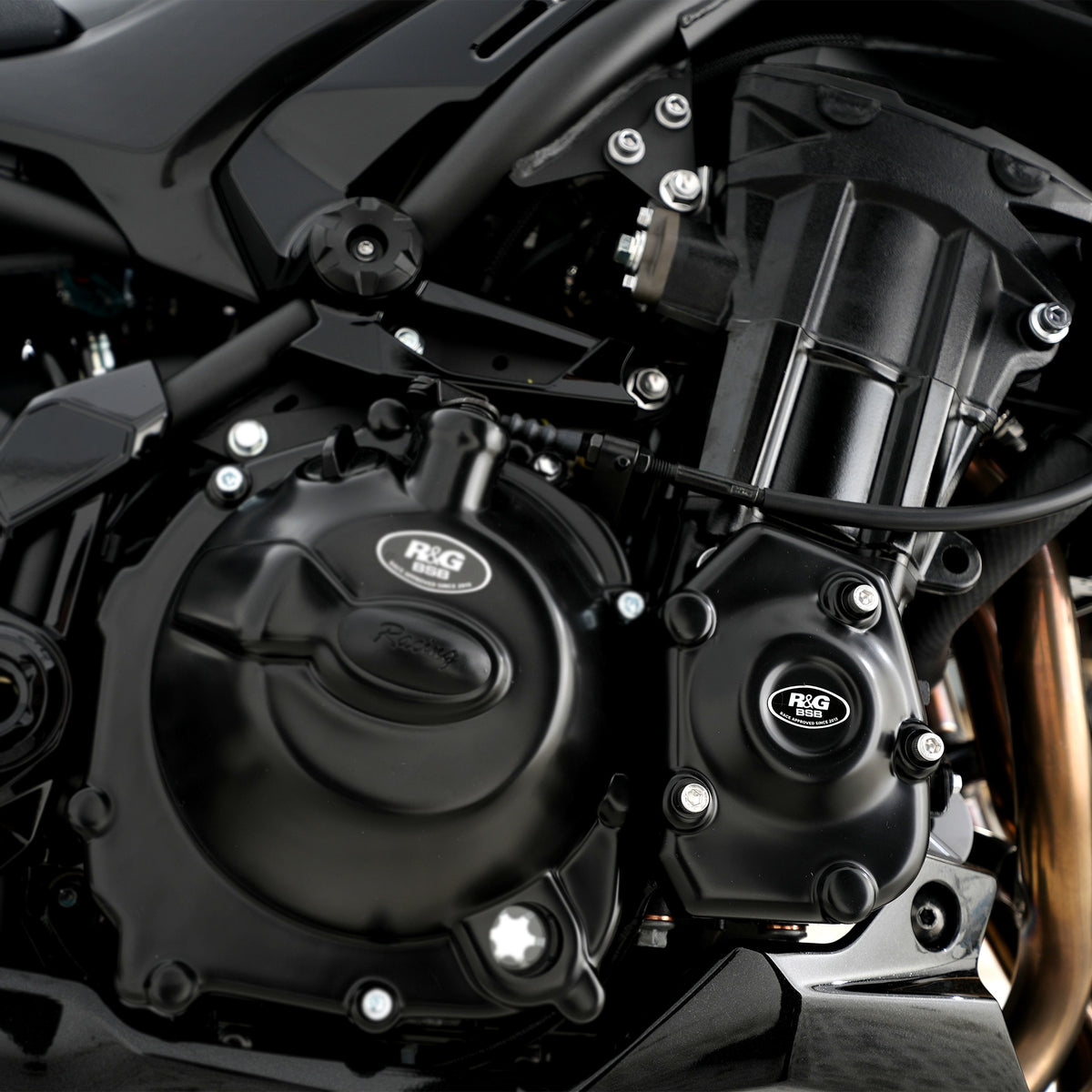 Engine Case Cover Road/Race Kit (3pc) for Kawasaki Z900 '17-