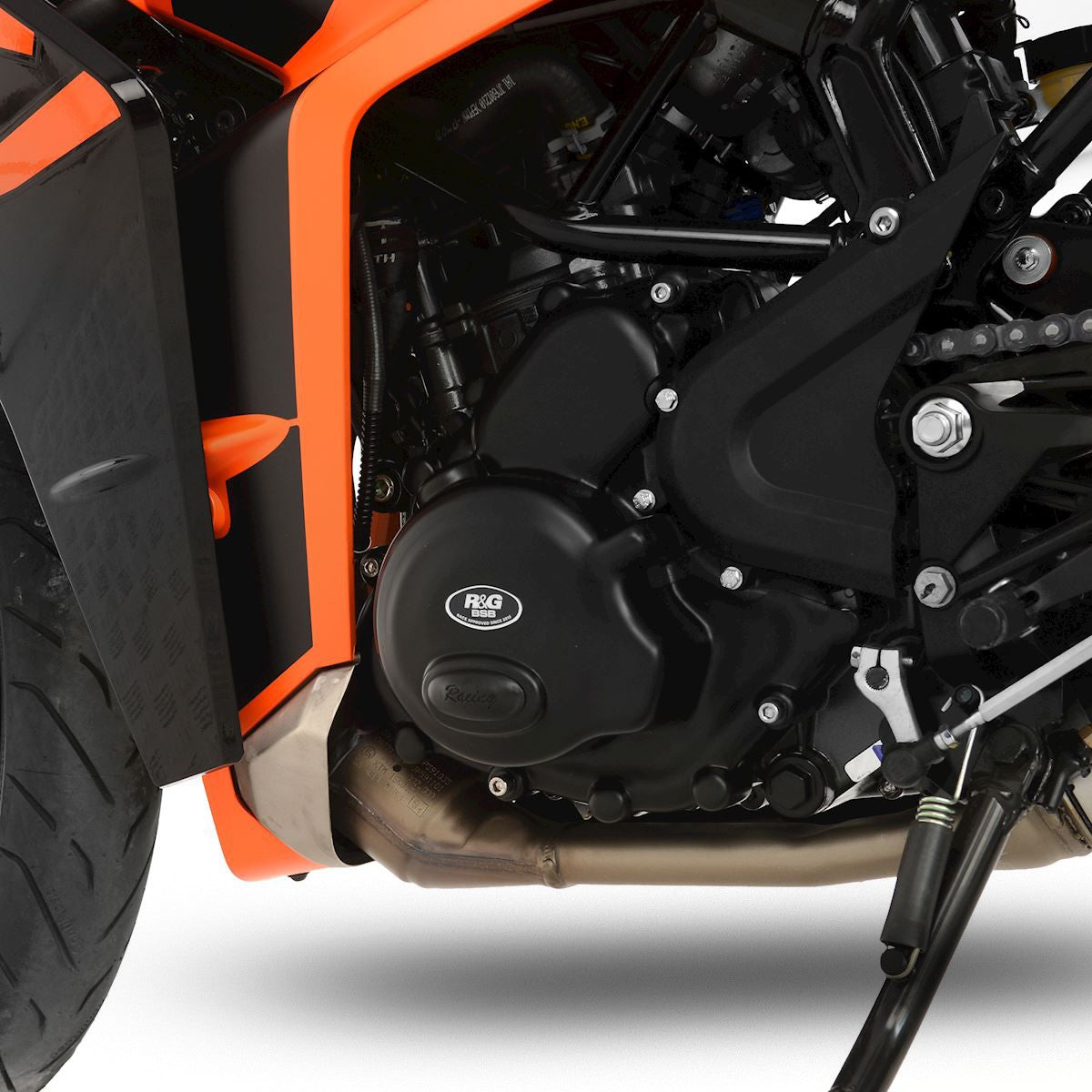 Engine Case Cover Kit (Pair) for Husqvarna Vitpilen 401, Svartpilen '18-'19 & KTM RC390 '17- (Race Series) Main image