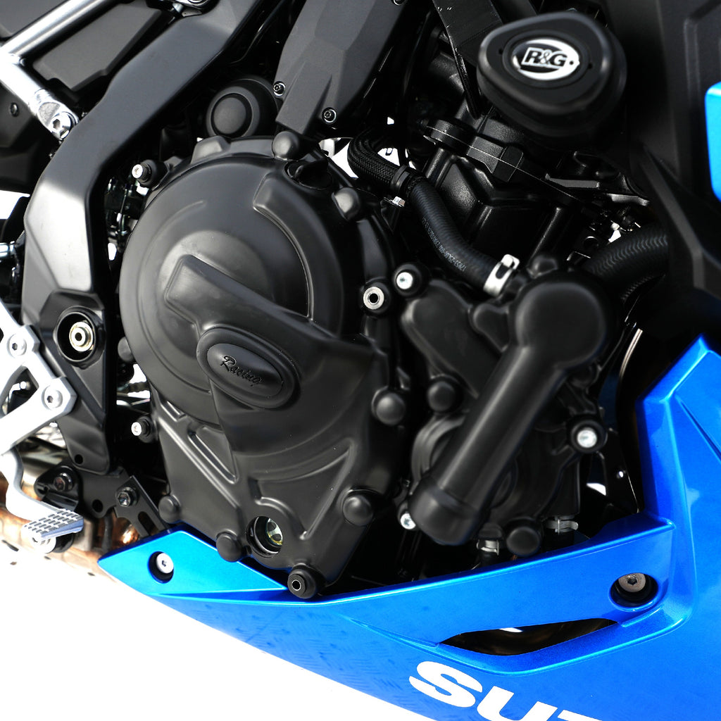 Engine Case Cover Kit (3pc) Suzuki V-Strom 800 DE / RE '23-,GSX-8R '24-, GSX-8TT '25- & GSX-8T '25-