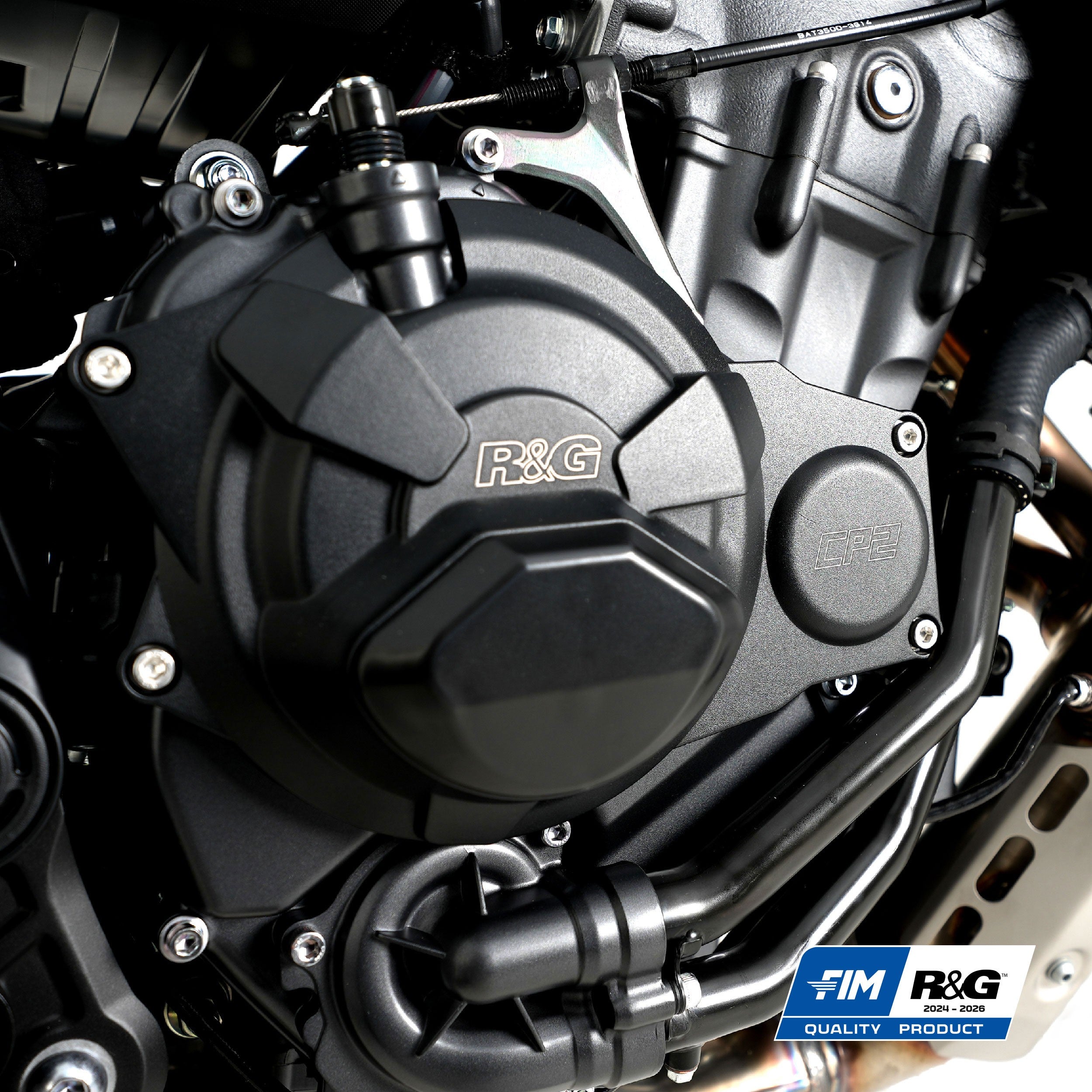 PRO Clutch cover (RHS) Fantic Caballero 700 '23-, Yamaha Tenere World Rally(T7) '23-, MT-07 '14- '24, Tenere 700 '19-'24, YZF-R7 '22-, Tracer 7 '21- Tracer 7 GT '21-