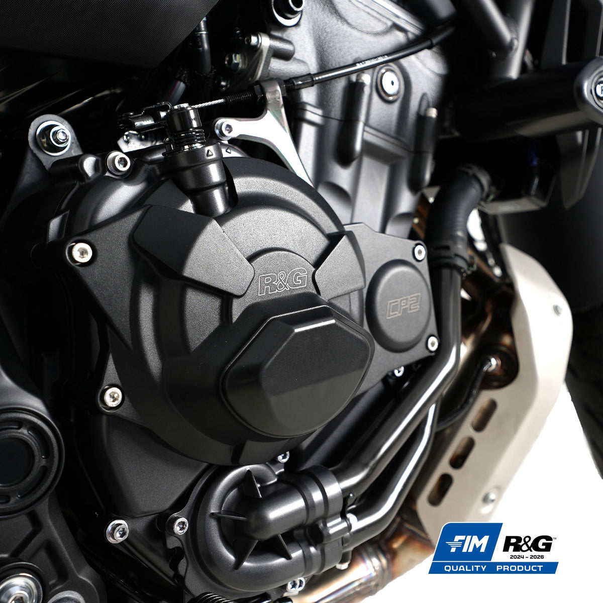 PRO Clutch cover (RHS) Fantic Caballero 700 '23-, Yamaha Tenere World Rally(T7) '23-, MT-07 '14- '24, Tenere 700 '19-'24, YZF-R7 '22-, Tracer 7 '21- Tracer 7 GT '21-