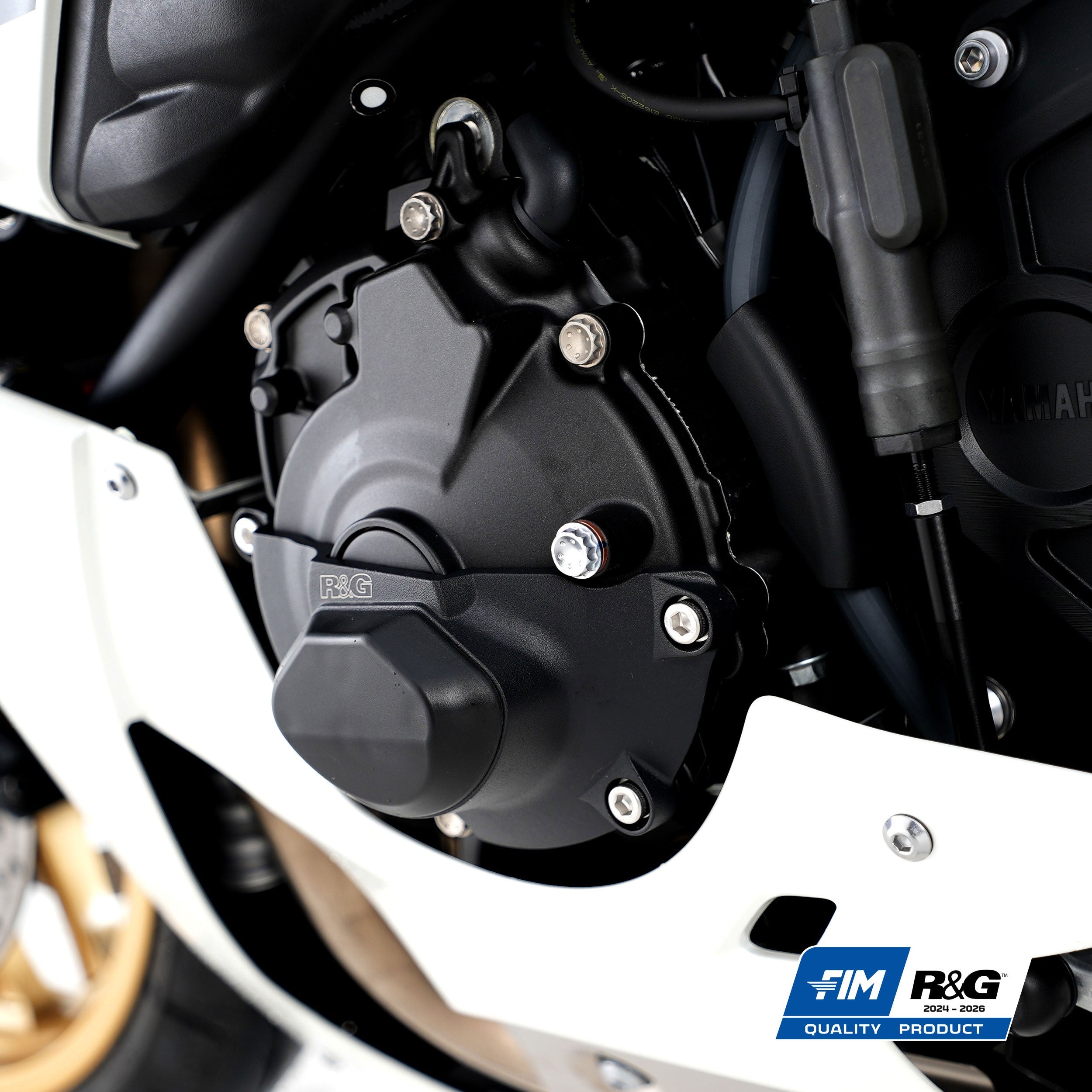 PRO Engine Case Covers (Trio) for Yamaha YZF-R1/ YZF-R1M '17- Secondary image