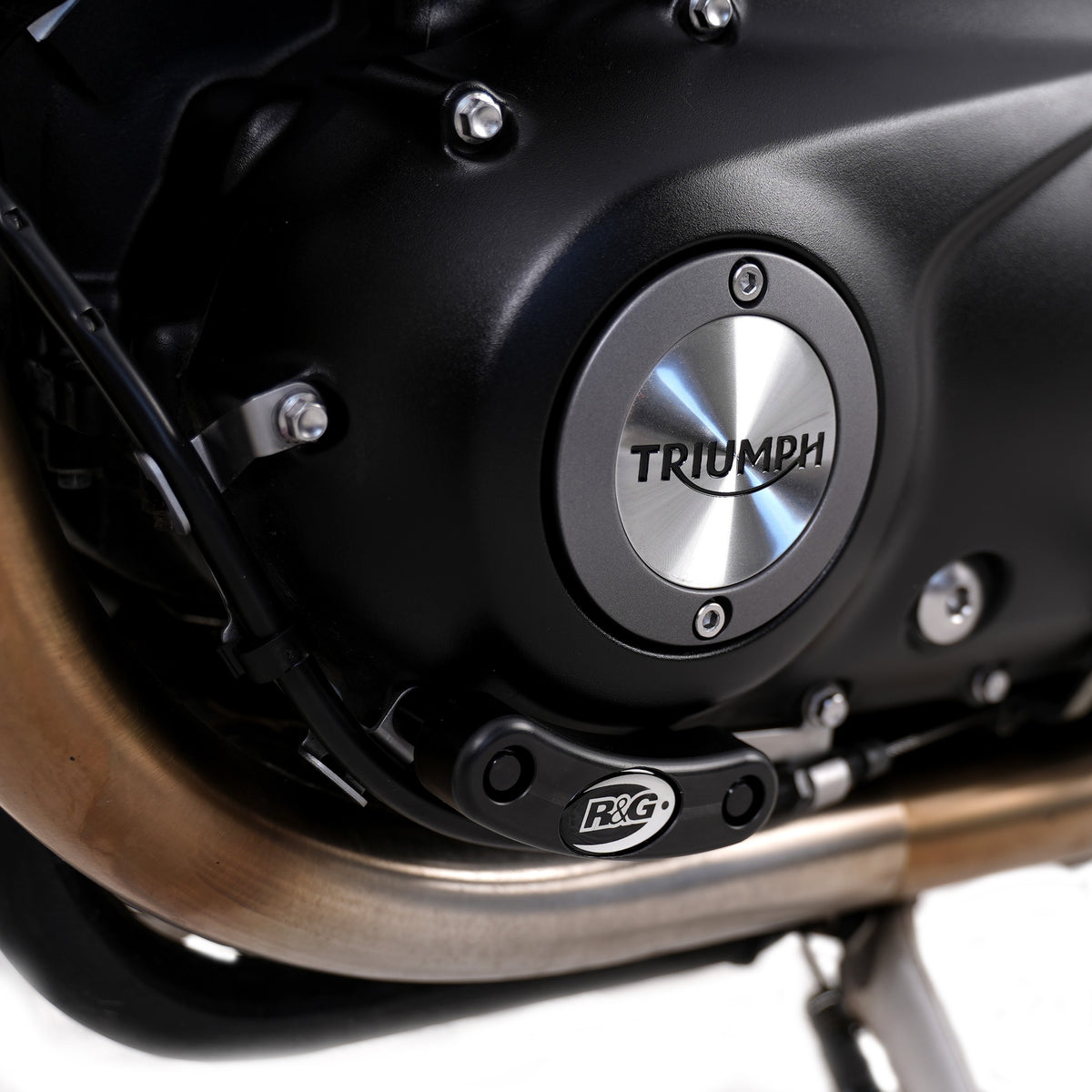 Engine Case Slider for Triumph Street Twin, Thruxton 1200R '16-, Speed Twin 1200 '19-, Scrambler 900 '23- & Speed Twin 900 '22- models (LHS)