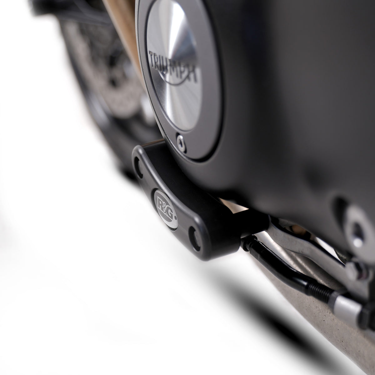 Engine Case Slider for Triumph Street Twin, Thruxton 1200R '16-, Speed Twin 1200 '19-, Scrambler 900 '23- & Speed Twin 900 '22- models (LHS)