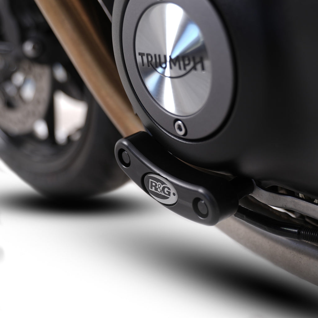 Engine Case Slider for Triumph Street Twin, Thruxton 1200R '16-, Speed Twin 1200 '19-, Scrambler 900 '23- & Speed Twin 900 '22- models (LHS)
