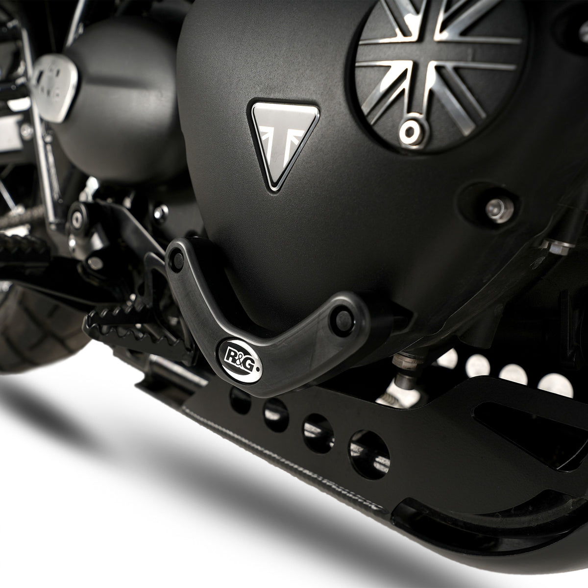 Engine Case Slider for Triumph Street Twin, Thruxton 1200/R '16-, Speed Twin 1200 '19-, Scrambler 1200 XC/XE '19-, Scrambler 900 '23- & Speed Twin 900 '22- models (RHS)