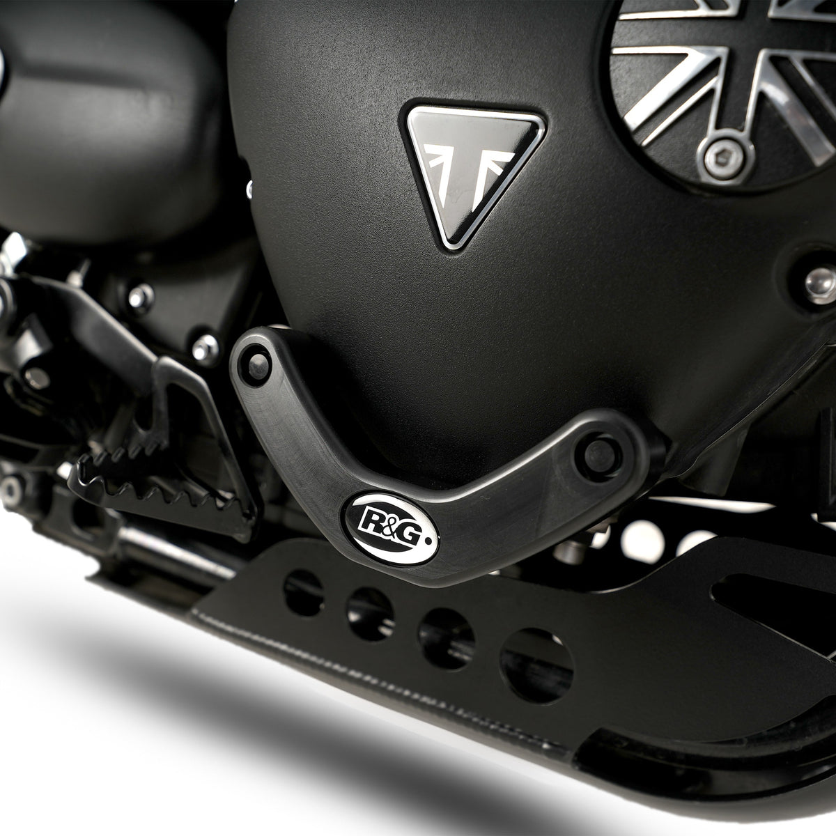 Engine Case Slider for Triumph Street Twin, Thruxton 1200/R '16-, Speed Twin 1200 '19-, Scrambler 1200 XC/XE '19-, Scrambler 900 '23- & Speed Twin 900 '22- models (RHS)