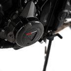 Carbon Fibre Engine Case Slider (LHS) for Triumph Trident 660 '21-, Daytona 660 '24- & Tiger Sport 660 '22- '24