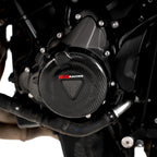 Carbon Fibre Engine Case Slider (LHS) for Triumph Trident 660 '21-, Daytona 660 '24- & Tiger Sport 660 '22- '24