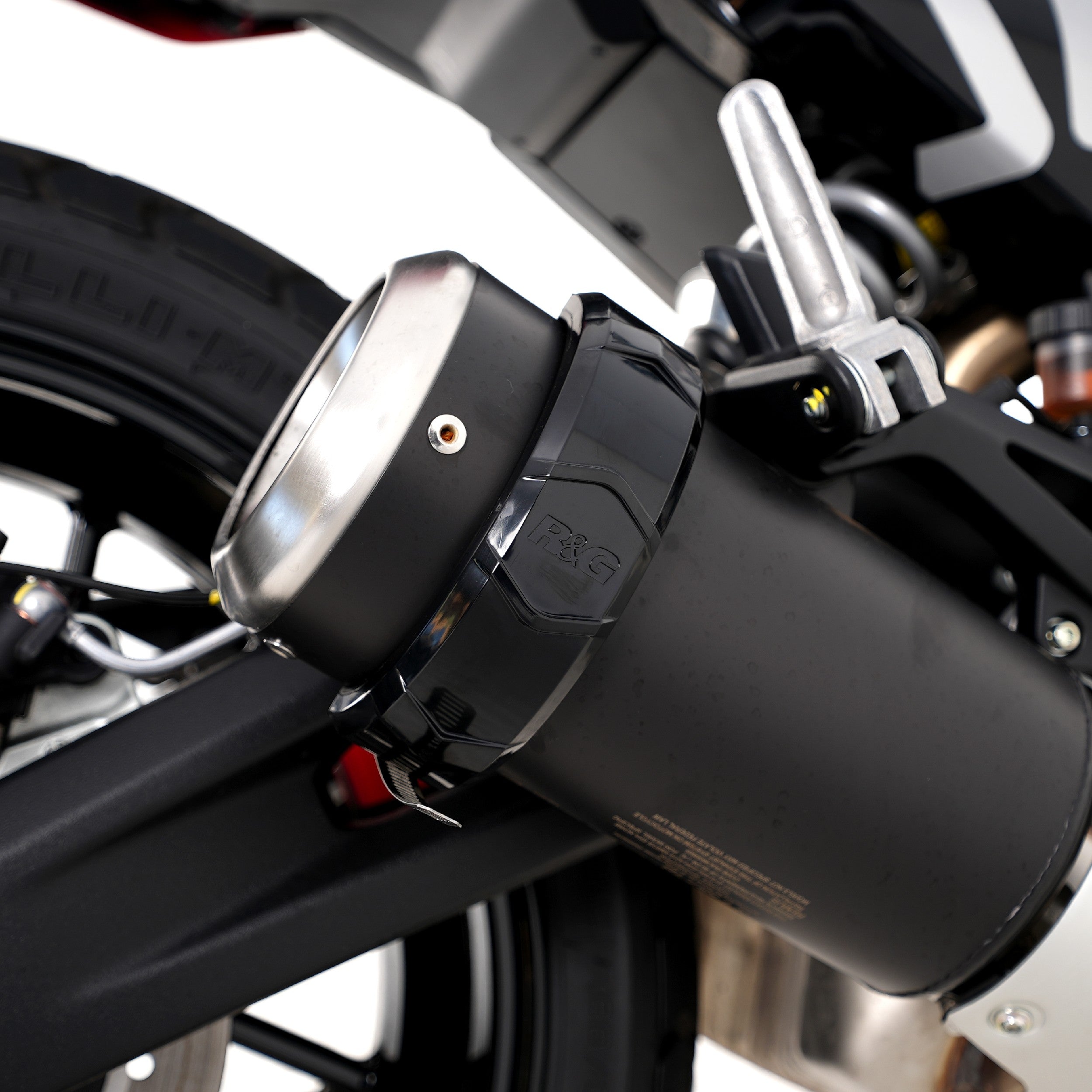 Oval style Exhaust Protector (Can Cover) Secondary image
