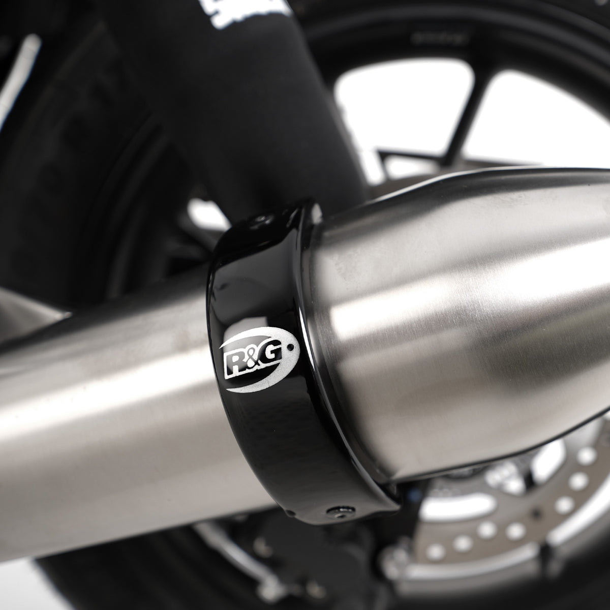 Exhaust Protector for round style exhausts (Circumference up to 40cm) Main image