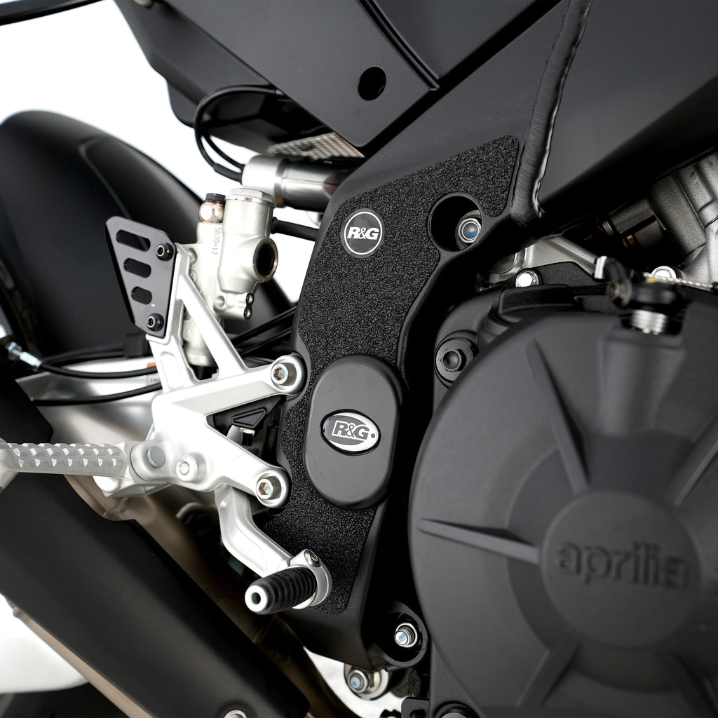 R&G Boot Guard Kit for Aprilia Tuono V4 1100 (Factory)'21-