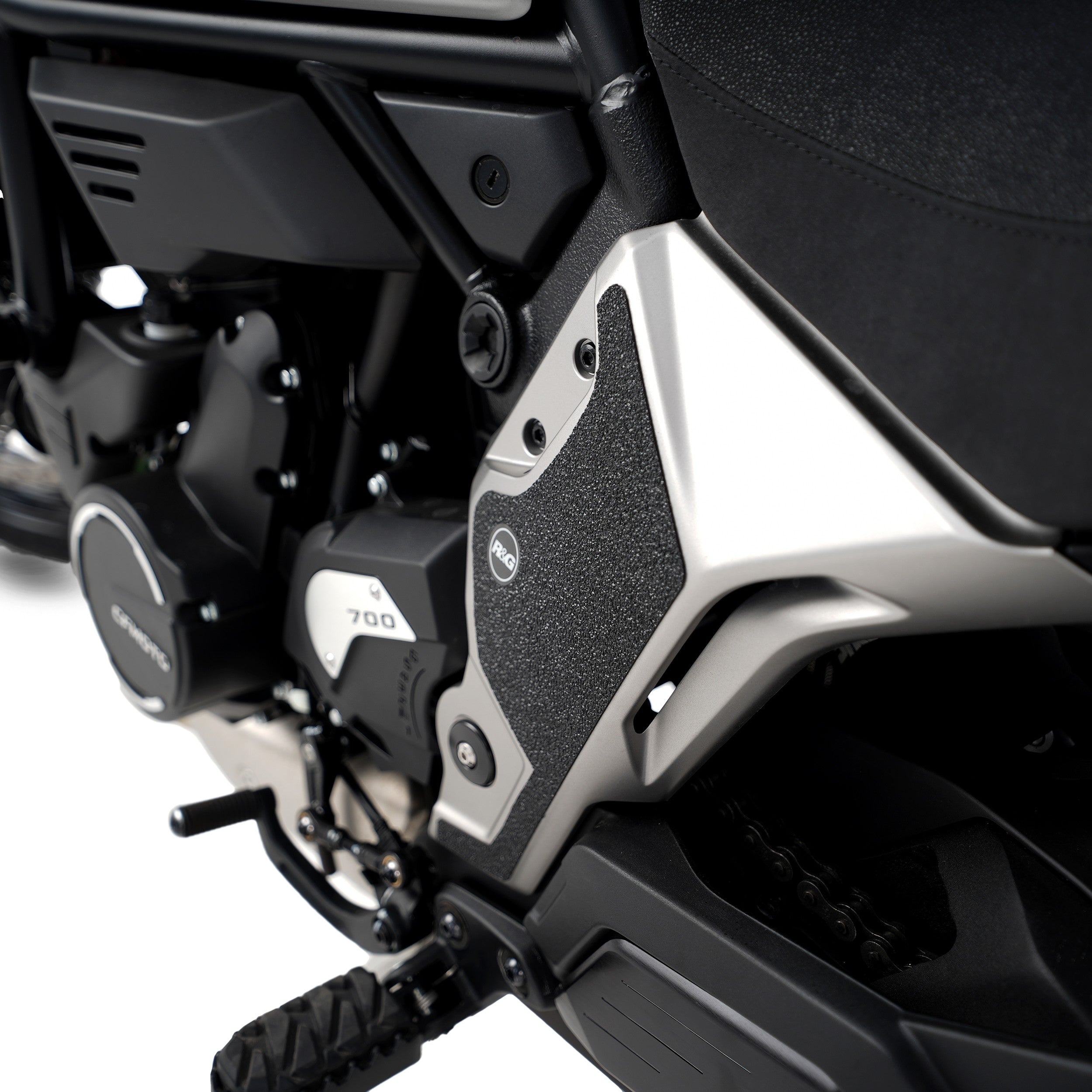 R&G Boot Guard Kit for CFMoto 700CL-X Heritage '21- & Adventure '23- Main image