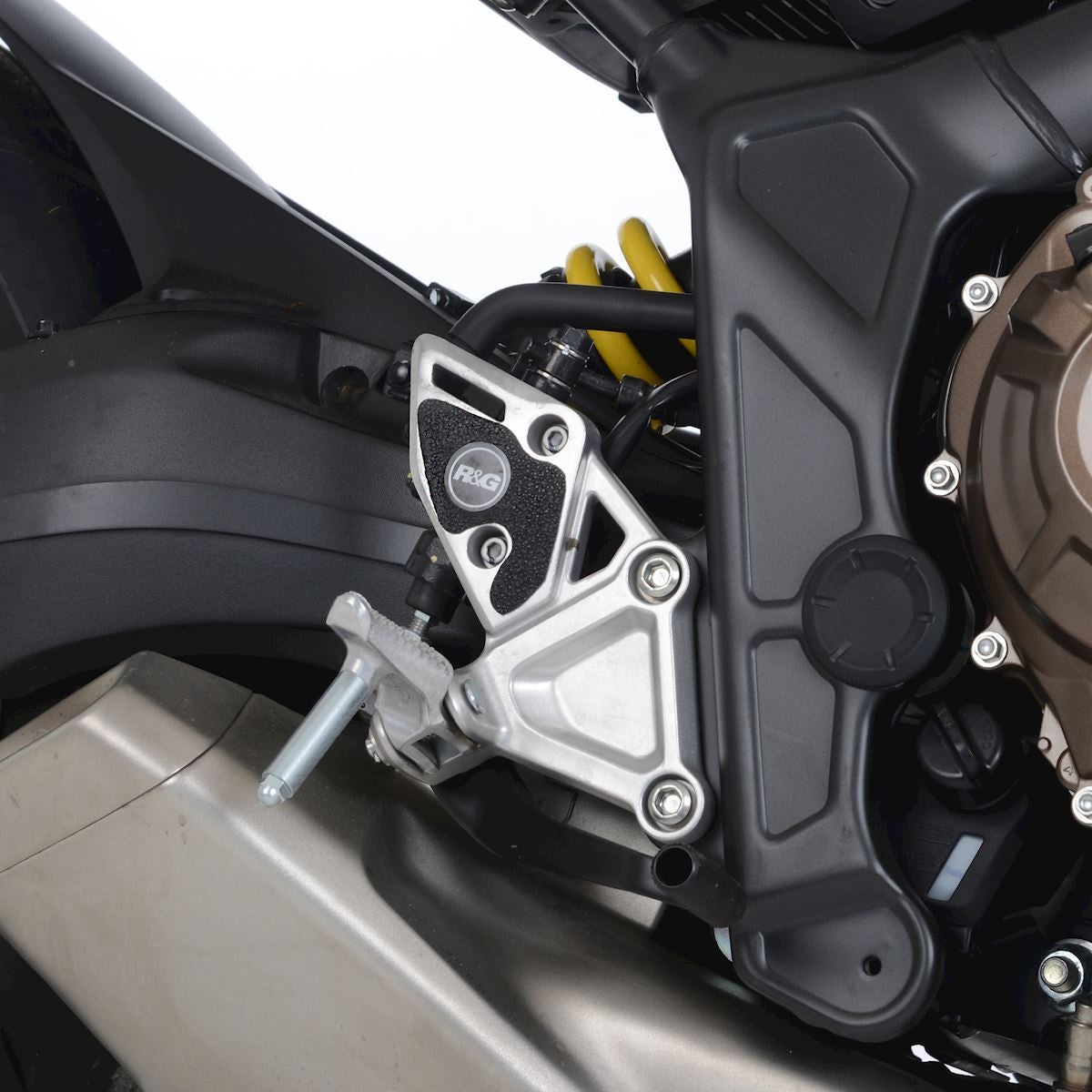 R&G Boot Guard Kit for Honda CBR650R '19-, CB650R '19- (Black 2 grip kit) Secondary image