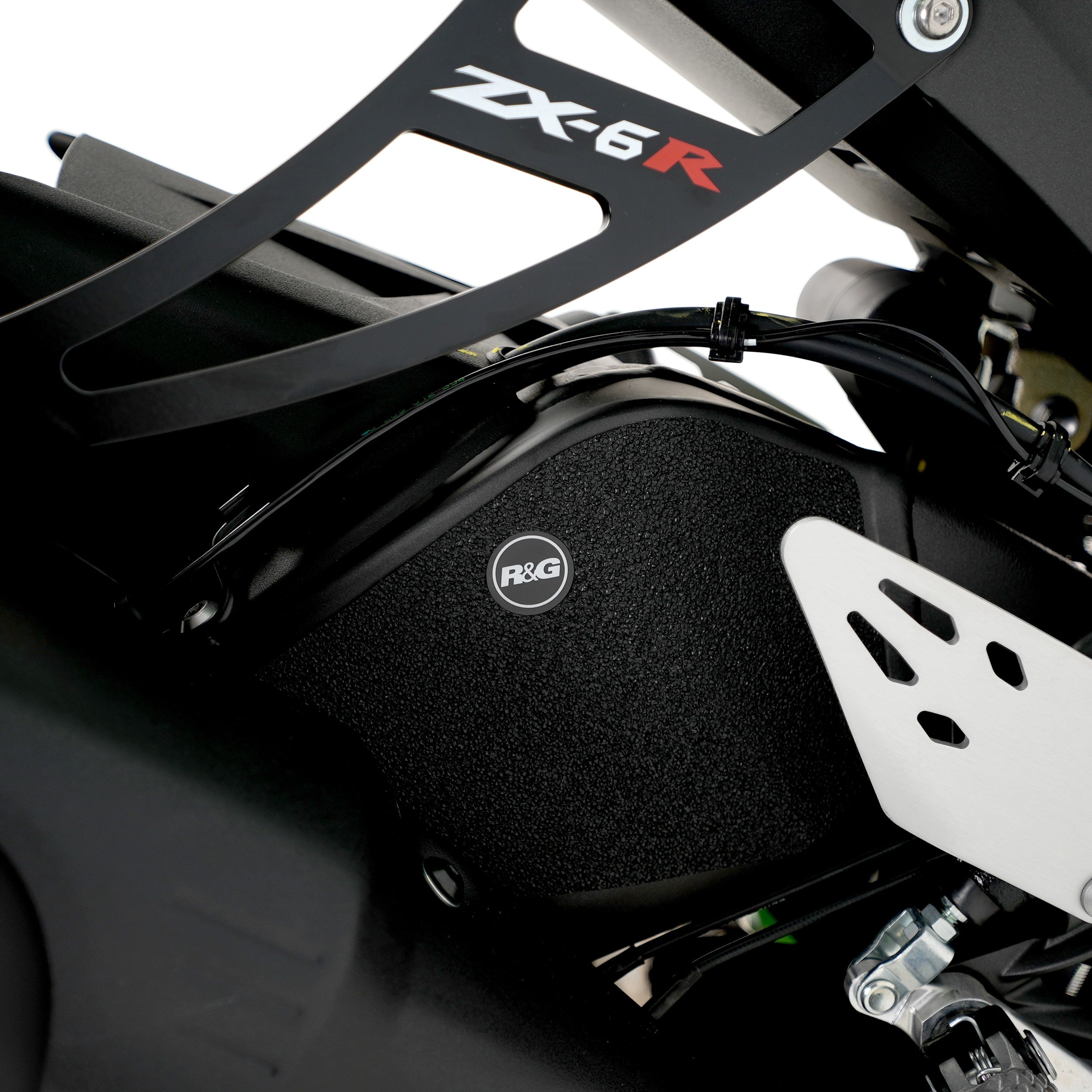 R&G Boot Guard Kit for Kawasaki ZX-6R '19-  (2-Piece) Secondary image