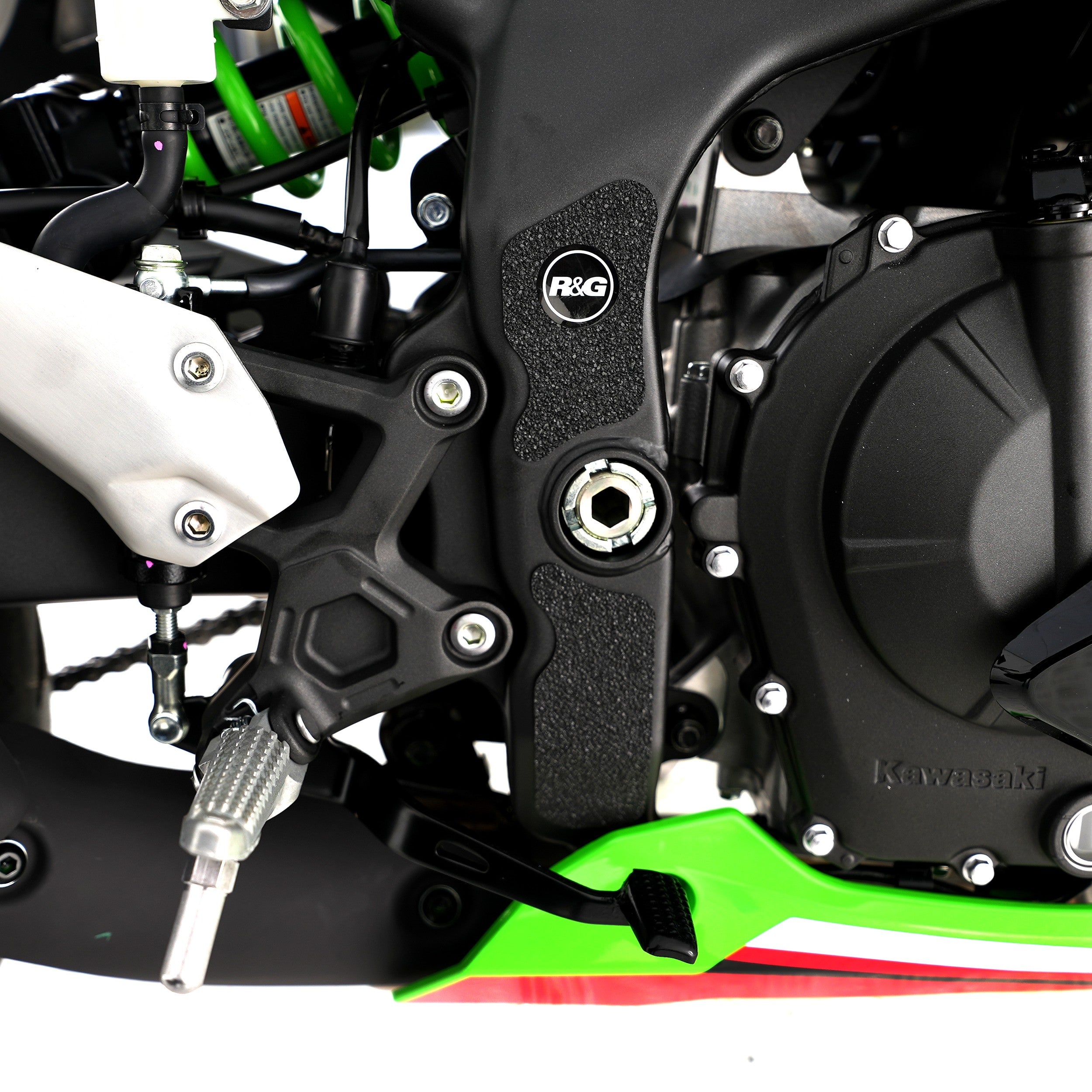 R&G Boot Guard Kit for Kawasaki ZX-25R '20- & ZX-4R(R) (SE) '23-