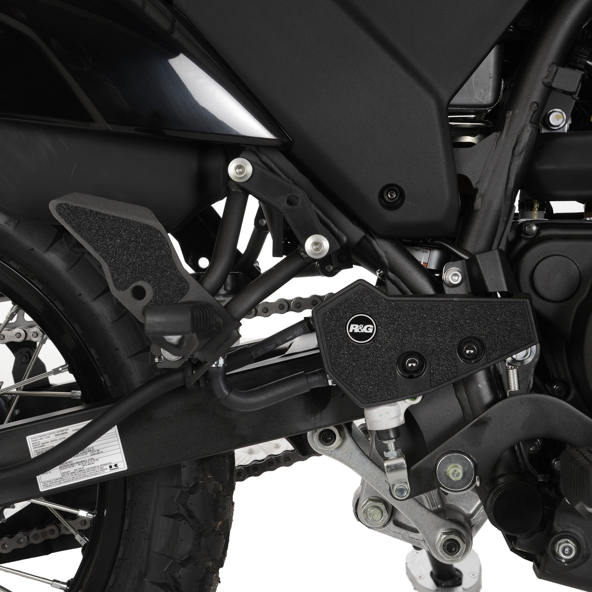 R&G Boot Guard Kit for Kawasaki KLR 650 '22- '24