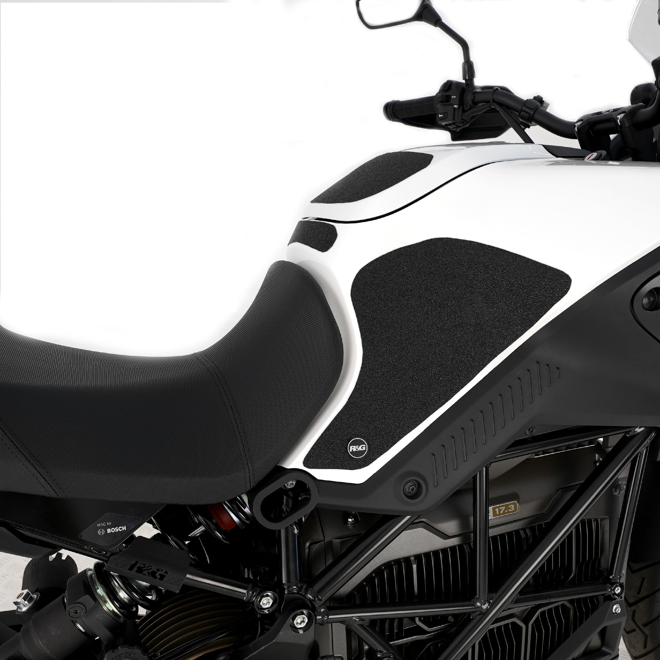 R&G Tank Traction Grips for Zero DSR/X '23- (2-Piece)