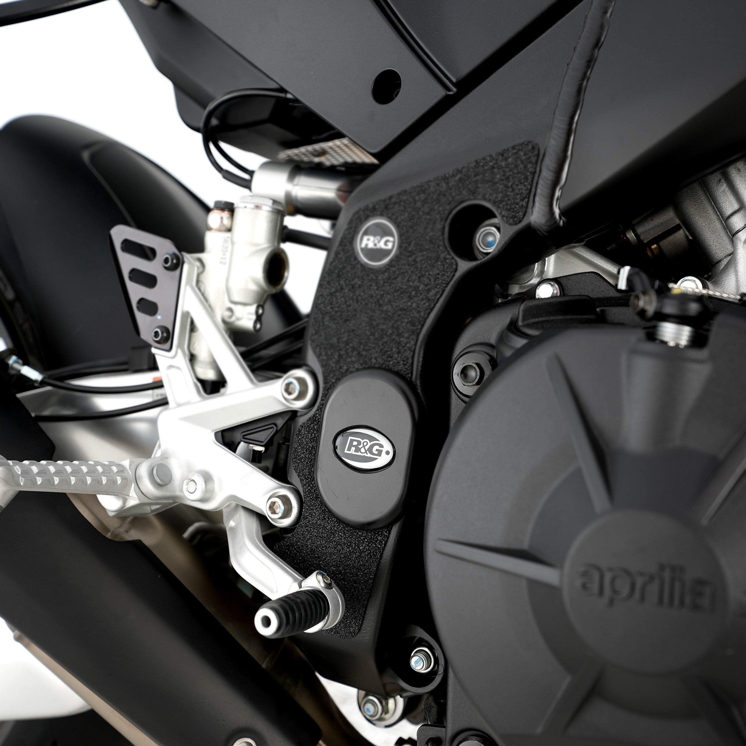 Frame Plug for Aprilia, Tuono V4 1100 Factory '15-, Caponord 1200 '13-, Tuono V4 & RSV4 1100 Factory '21-'24 models.