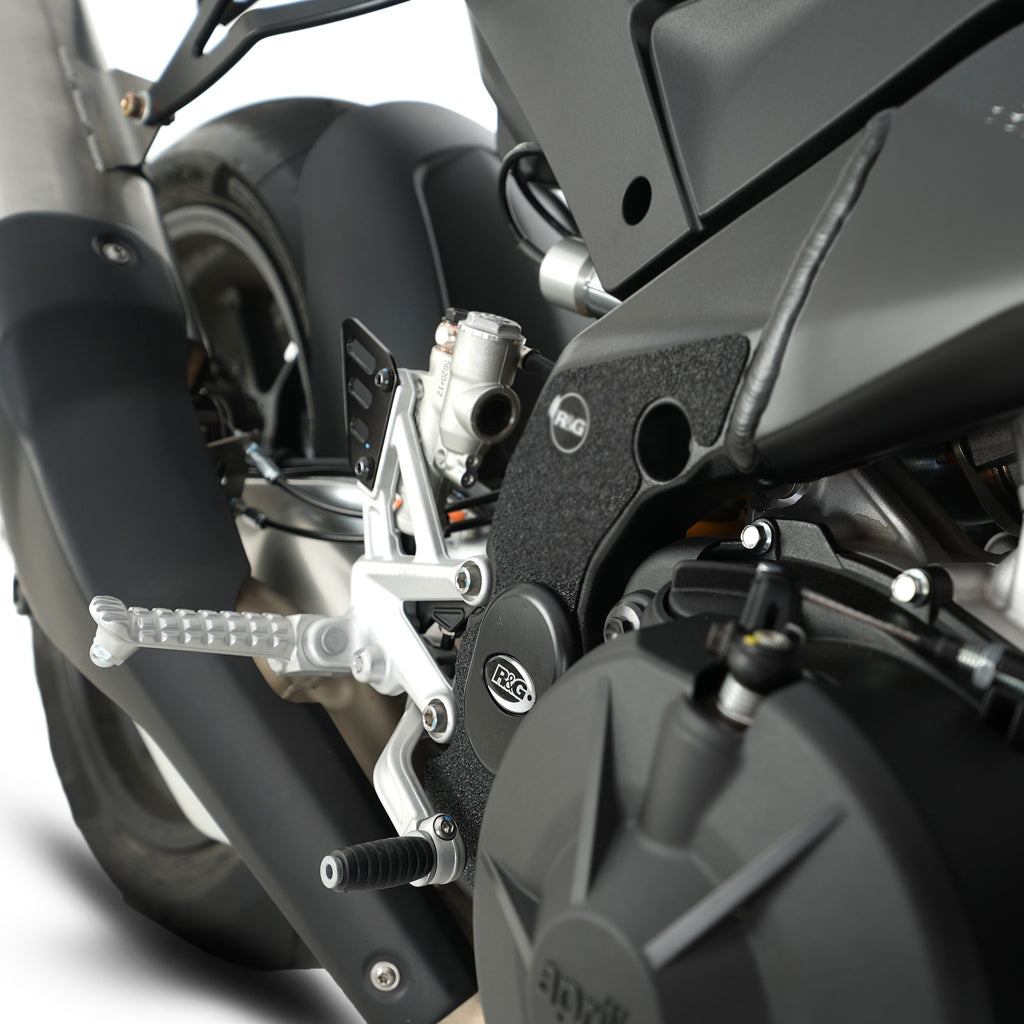 Frame Plug for Aprilia, Tuono V4 1100 Factory '15-, Caponord 1200 '13-, Tuono V4 & RSV4 1100 Factory '21-'24 models.