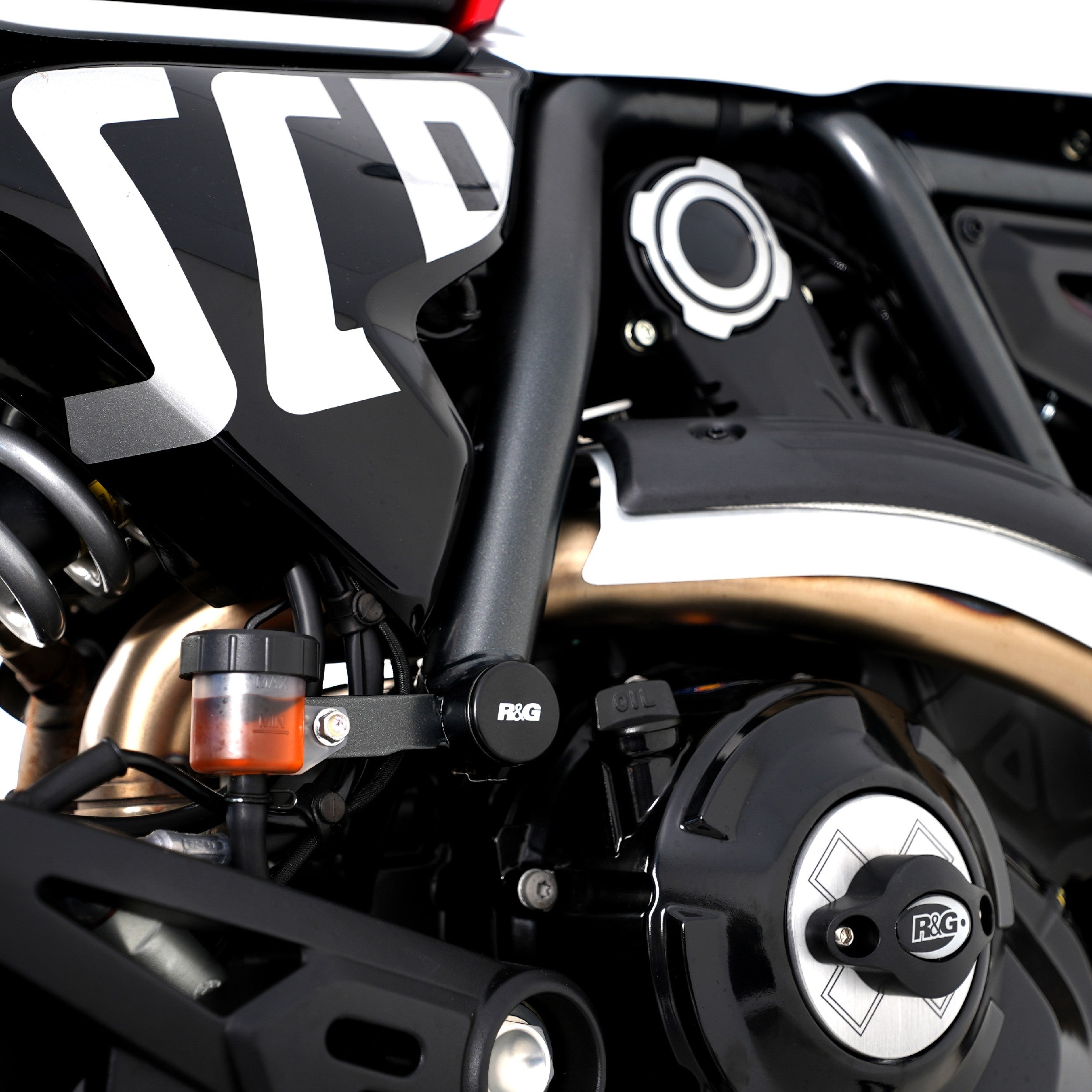 Frame Plug for Ducati Scrambler '15-,  Monster 797 '17-, Dessert Sled '18- & Ducati Scrambler Icon, Nightshift & Full Throttle '23- Secondary image