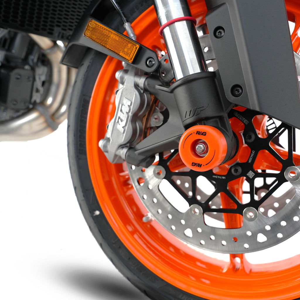 Fork Protectors for KTM 790 Duke '18-, 990 Duke 2024 /950 Superduke, SuperMoto '20-, 890 Duke R '20- '24 & CFMoto 800NK '23- models