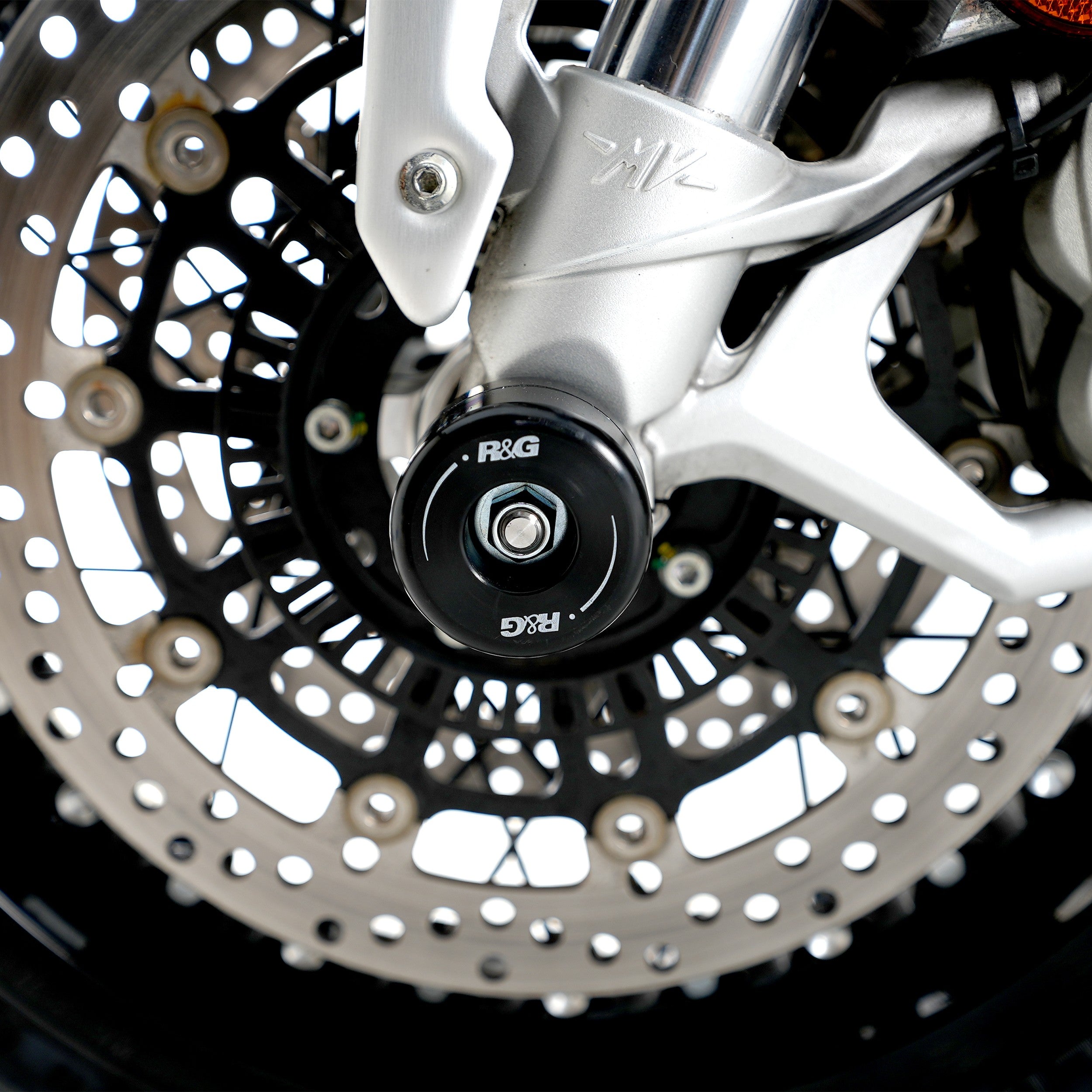 Fork Protectors for the MV Agusta Turismo Veloce, Stradale 800 '15- & Brutale 800RR '18-, Dragster 800RR '21-