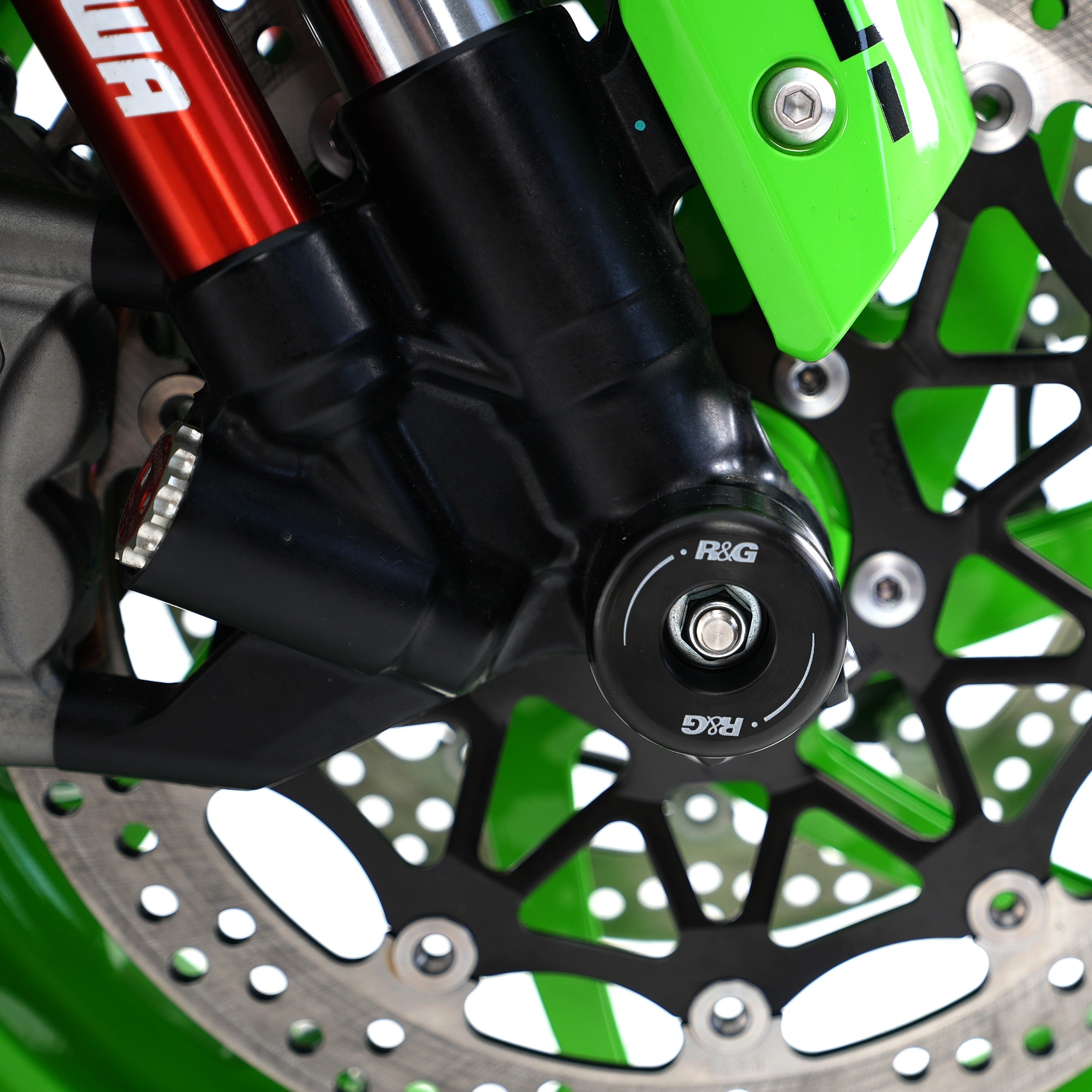 Fork Protectors for the Kawasaki ZX10-R '16- & ZX-10RR '21- Secondary image