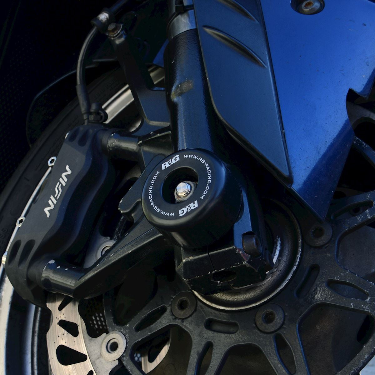 Fork Protectors for the Kawasaki ZZR1400 (ZX-14) '06-, ZX-6R '03-'12 & GTR1400 (Concours) Main image