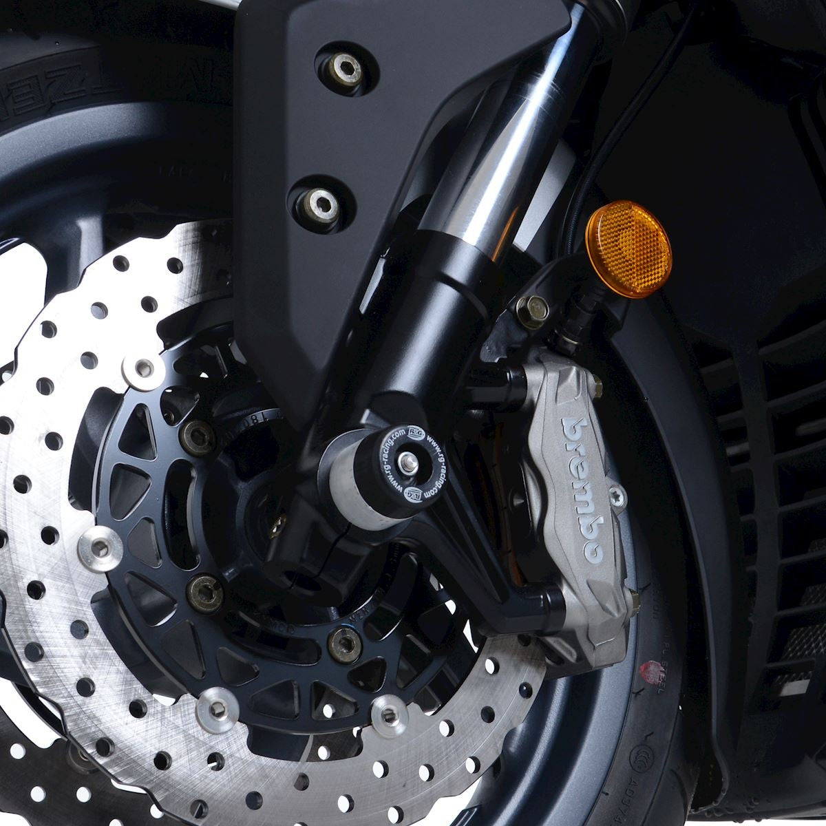 Fork Protectors for the Kymco AK 550 '18- Main image